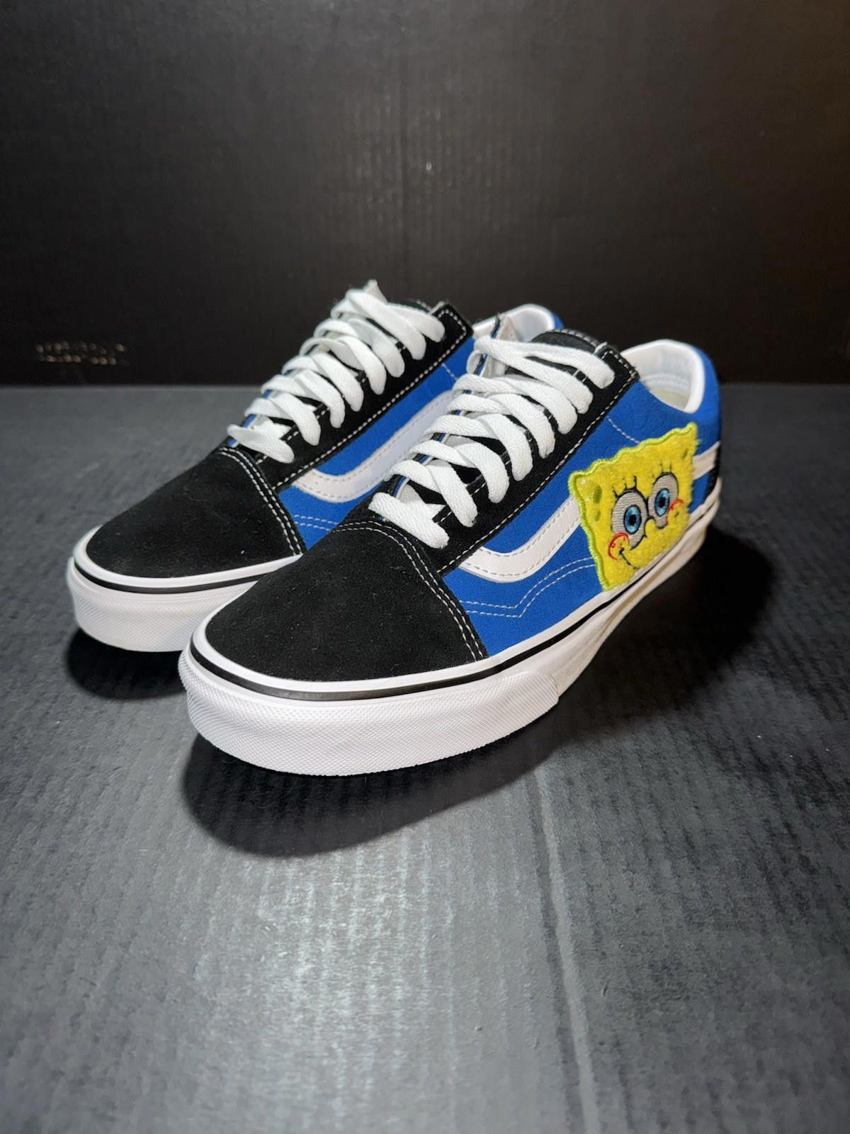 Vans Vans X SpongeBob Old Skool - 721356 - Men's Sz 7.5 WMNS 9 Size US 7.5 / EU 40-41 - 4 Thumbnail