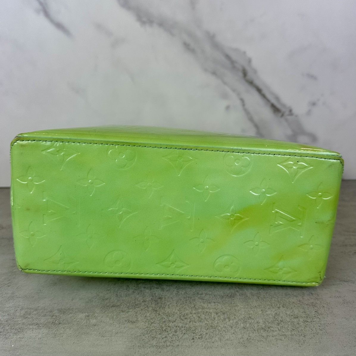 Louis Vuitton Louis Vuitton Green Vernis Reade PM Size ONE SIZE - 5 Thumbnail