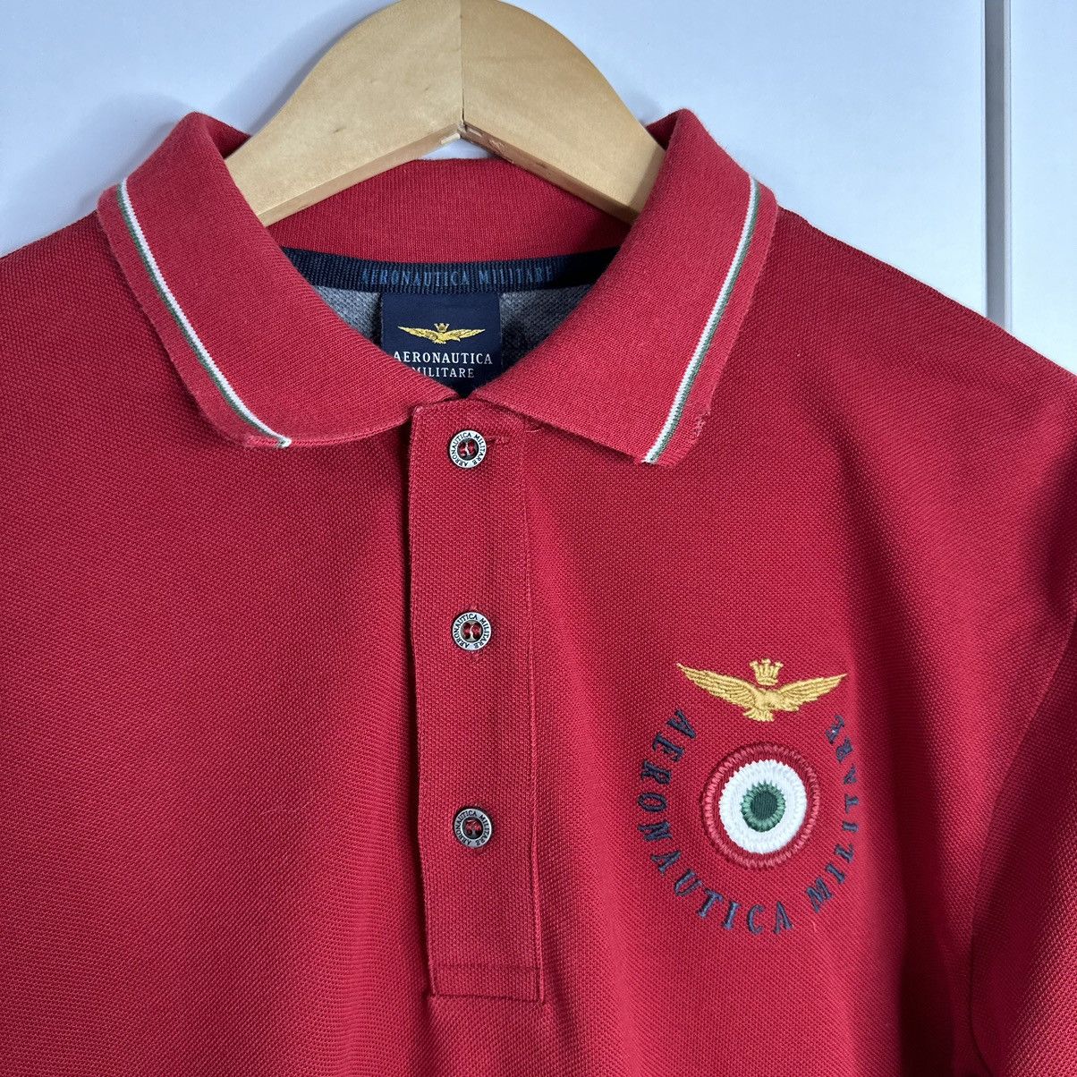 Aeronautica Militare Polo Sweatshirt Aeronautica Military Streetwear Size US M / EU 48-50 / 2 - 2 Thumbnail