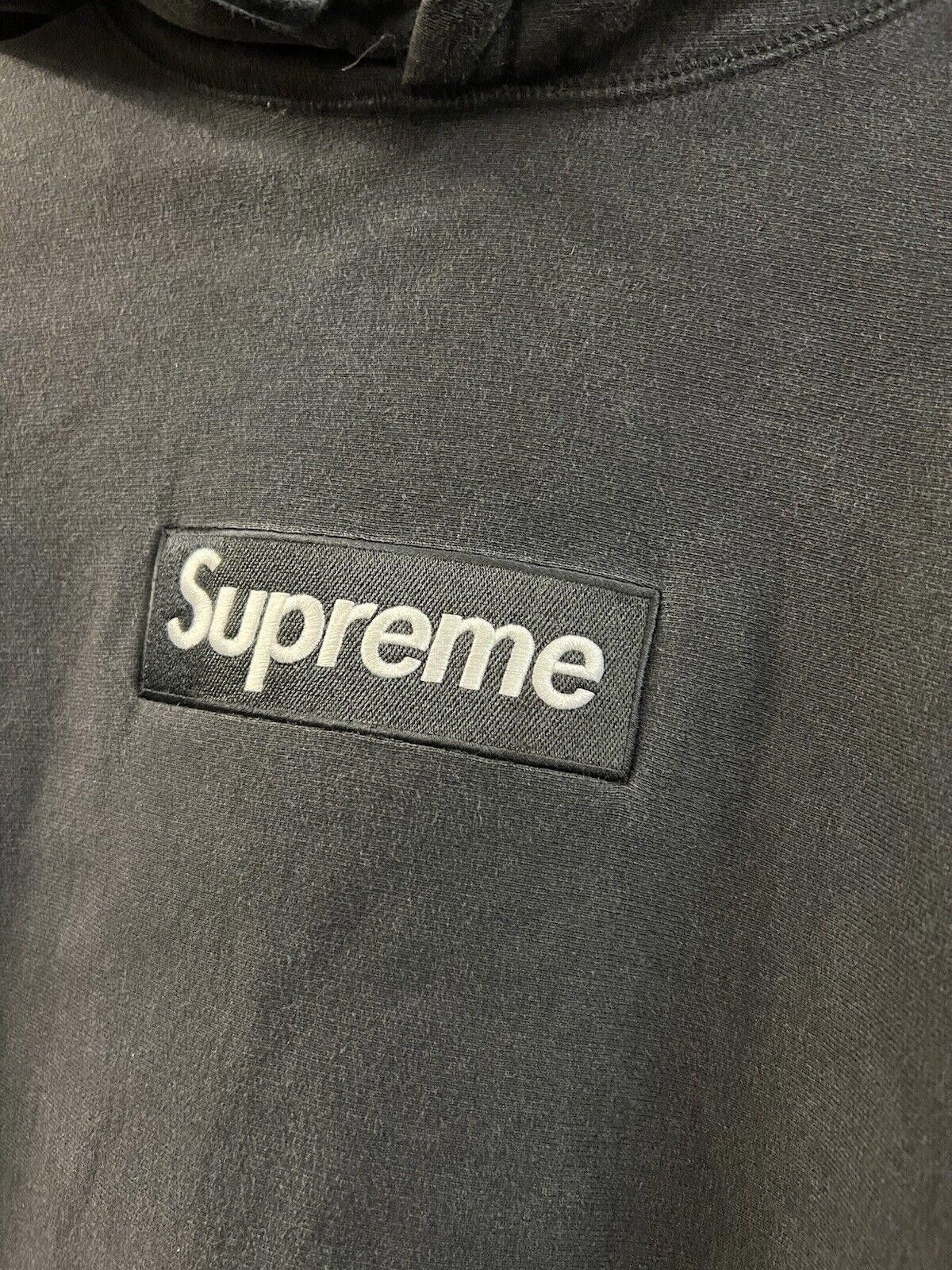 Supreme FW16 SUPREME BOX LOGO HOODED SWEATSHIRT HOODIE BLACK L Size US L / EU 52-54 / 3 - 2 Thumbnail