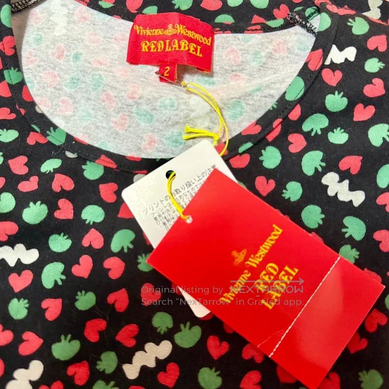 Vivienne Westwood Vivienne Westwood Apple Heart Embroidered Planet Elastic S Size M / US 6-8 / IT 42-44 - 6 Thumbnail