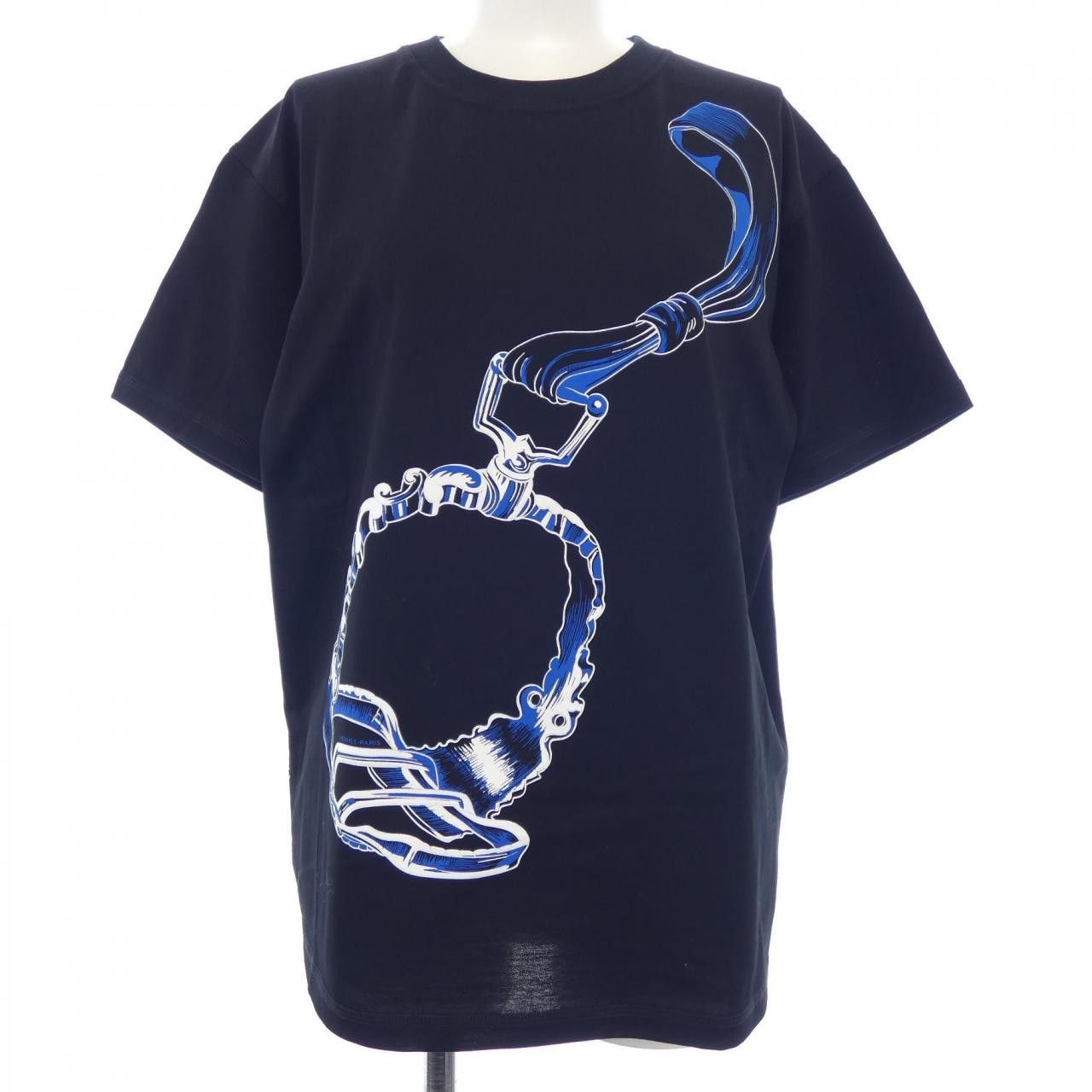 Hermes Hermes Hermès T-shirt Cotton T-shirt Textile T-Shirts DUTY FREE for USA Size ONE SIZE - 1 Thumbnail
