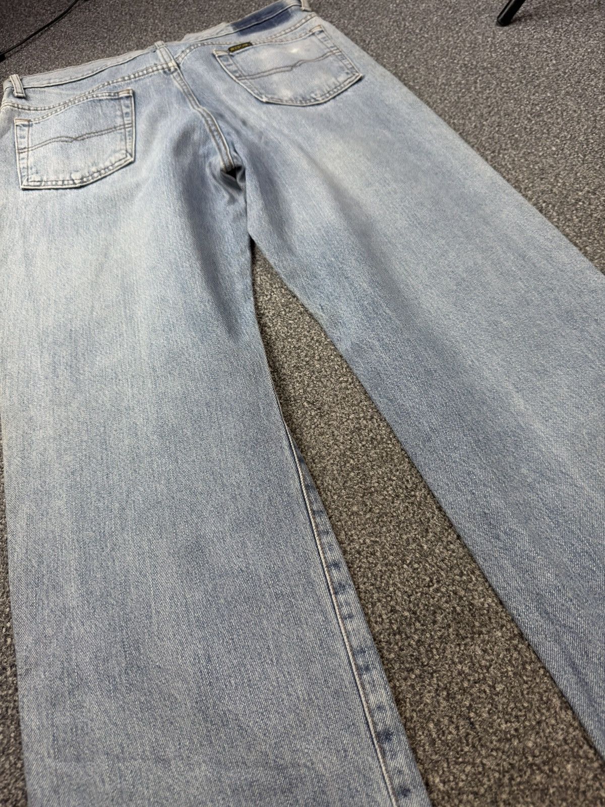 Fashion Victim Vintage Light Washed Natural Aging Faded Japanese Denim Size US 34 / EU 50 - 9 Thumbnail