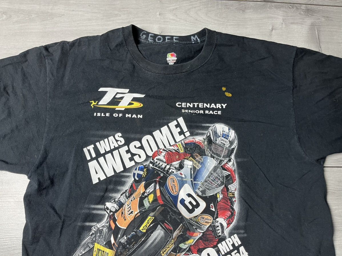 Band Tees Isle of man centenary senior race racing T-shirt size XLarge Size US XL / EU 56 / 4 - 3 Thumbnail