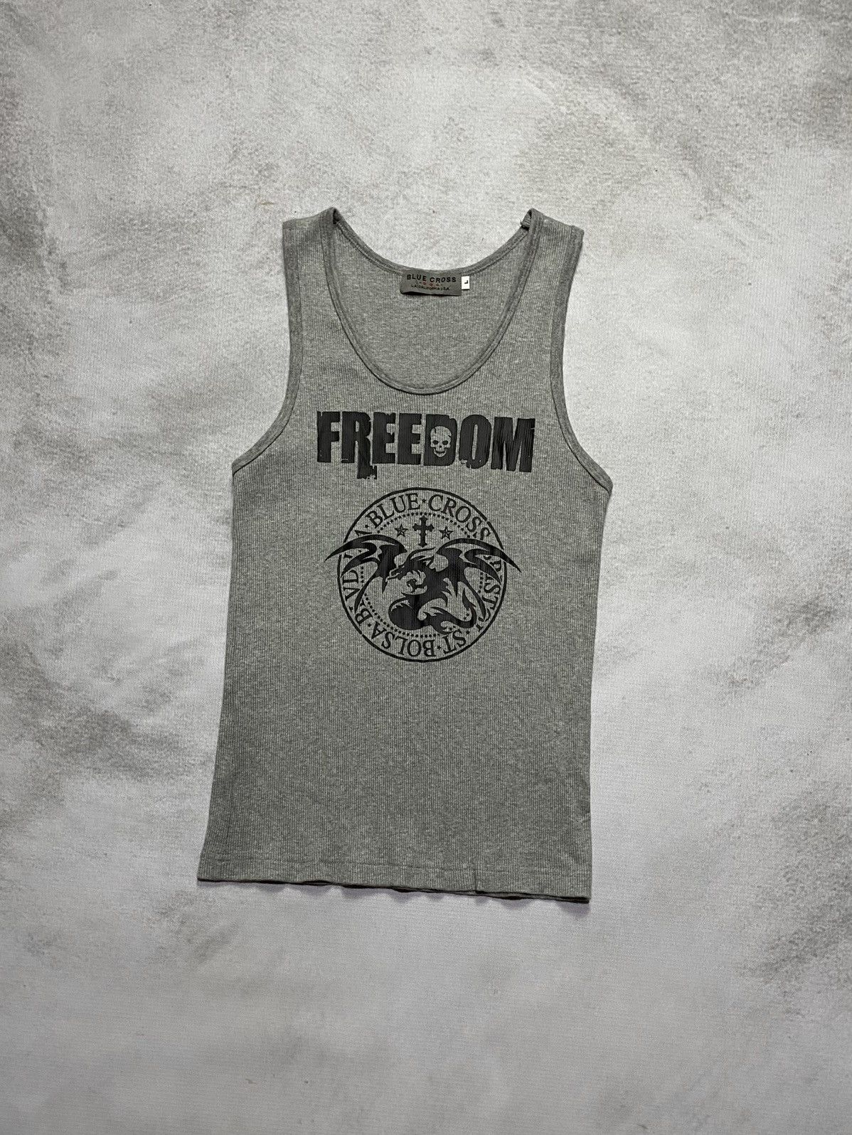 Hysteric Glamour Blue Cross Dragon Tank Top Size US S / EU 44-46 / 1 - 2 Thumbnail