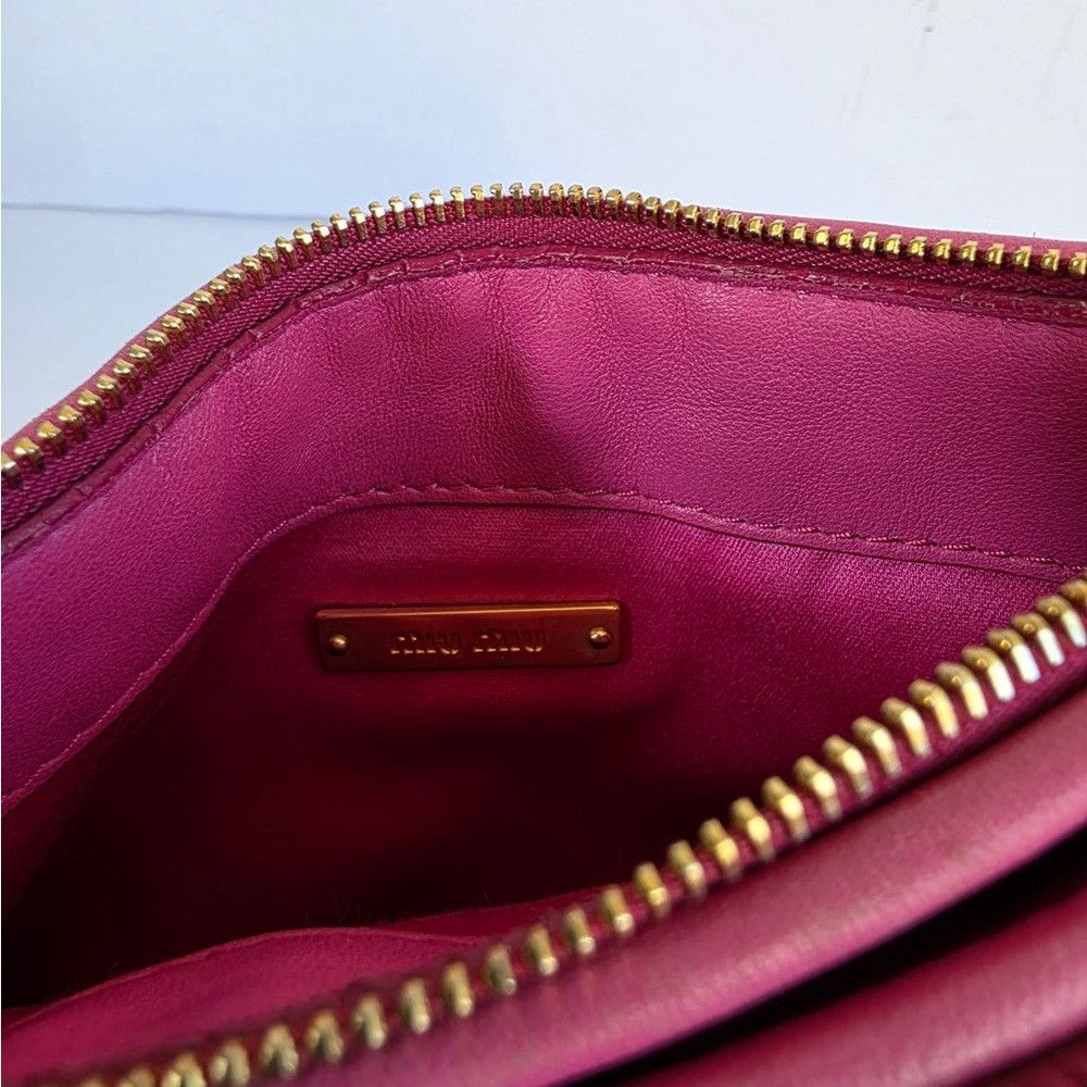 Miu Miu Miu Miu Pink Matelasse Shoulder Bag Size ONE SIZE - 6 Thumbnail