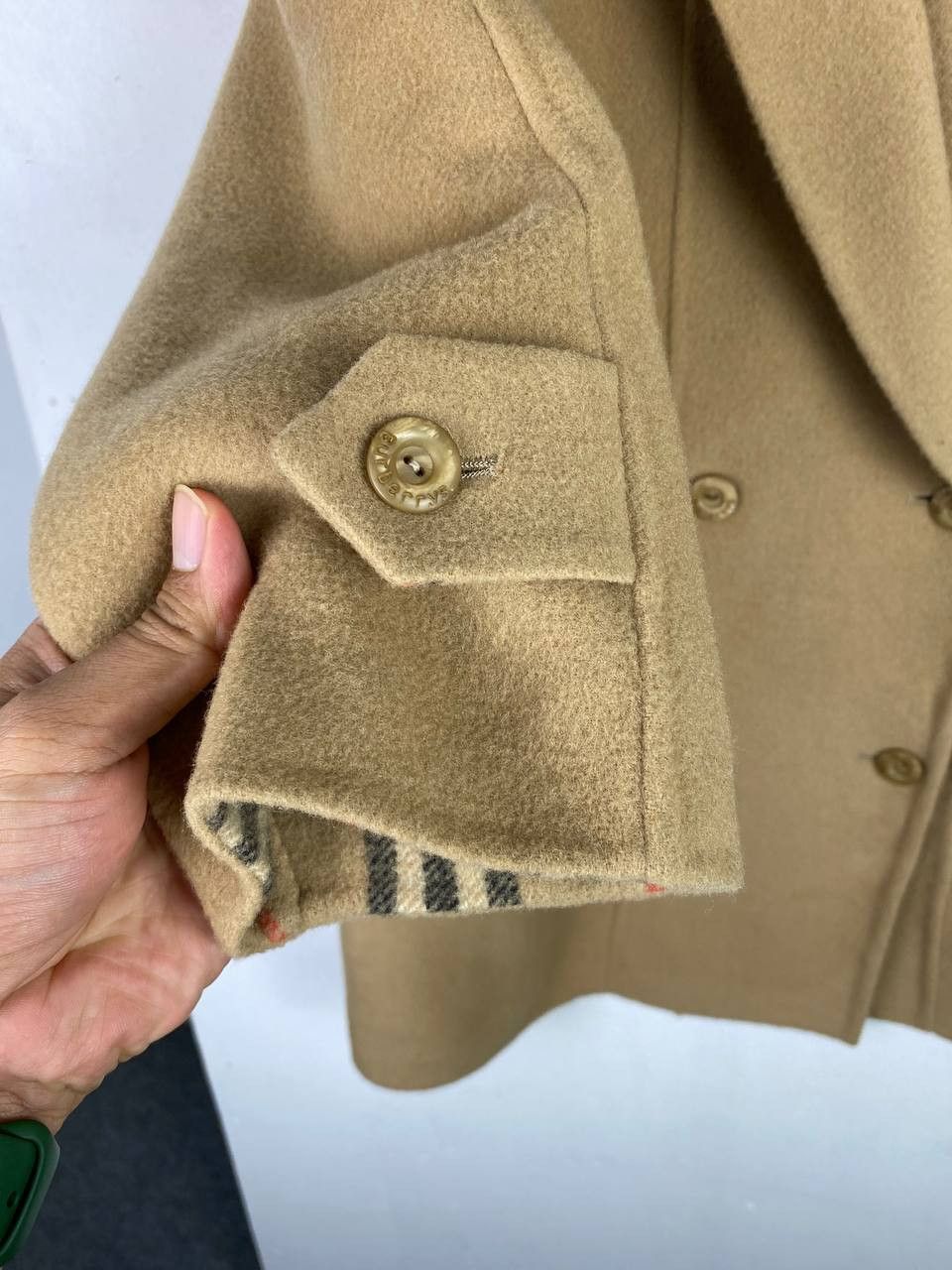 Burberry vintage burberrys wool jacket nova checked lining Size US XL / EU 56 / 4 - 6 Thumbnail