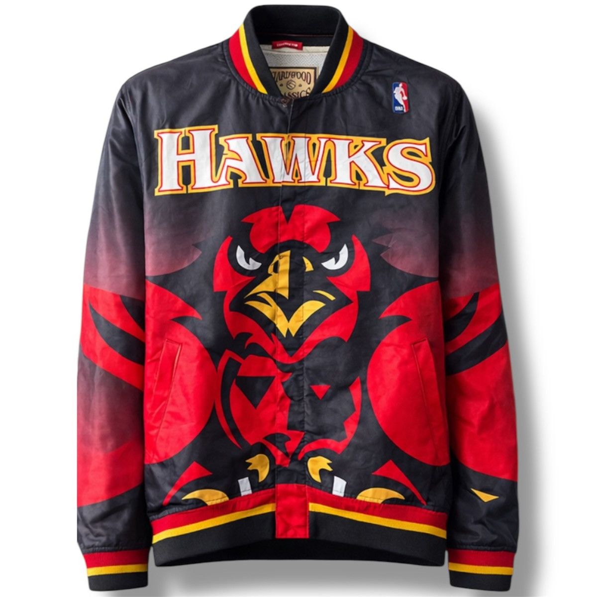 Mitchell & Ness RARE 1995/96 ATLANTA HAWKS MITCHELL&NESS NBA BOMBER JACKET L Size US L / EU 52-54 / 3 - 1 Thumbnail