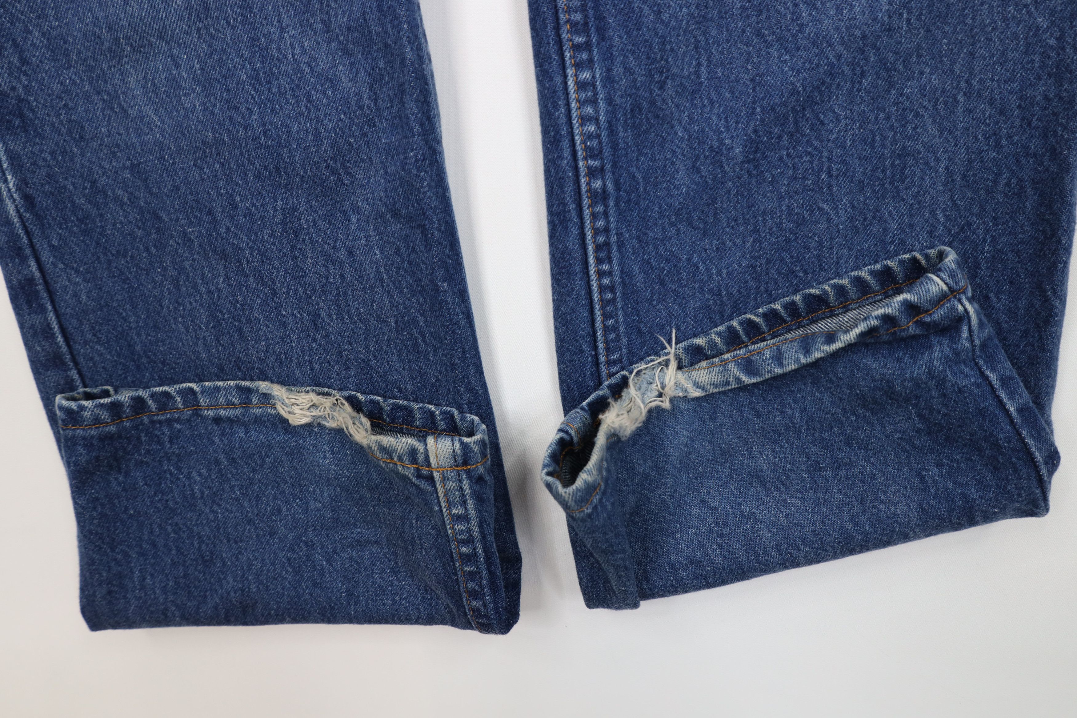 Levi's Vintage 90s Levis 517 Orange Tab Wide Leg Bootcut Jeans USA Size US 34 / EU 50 - 5 Thumbnail