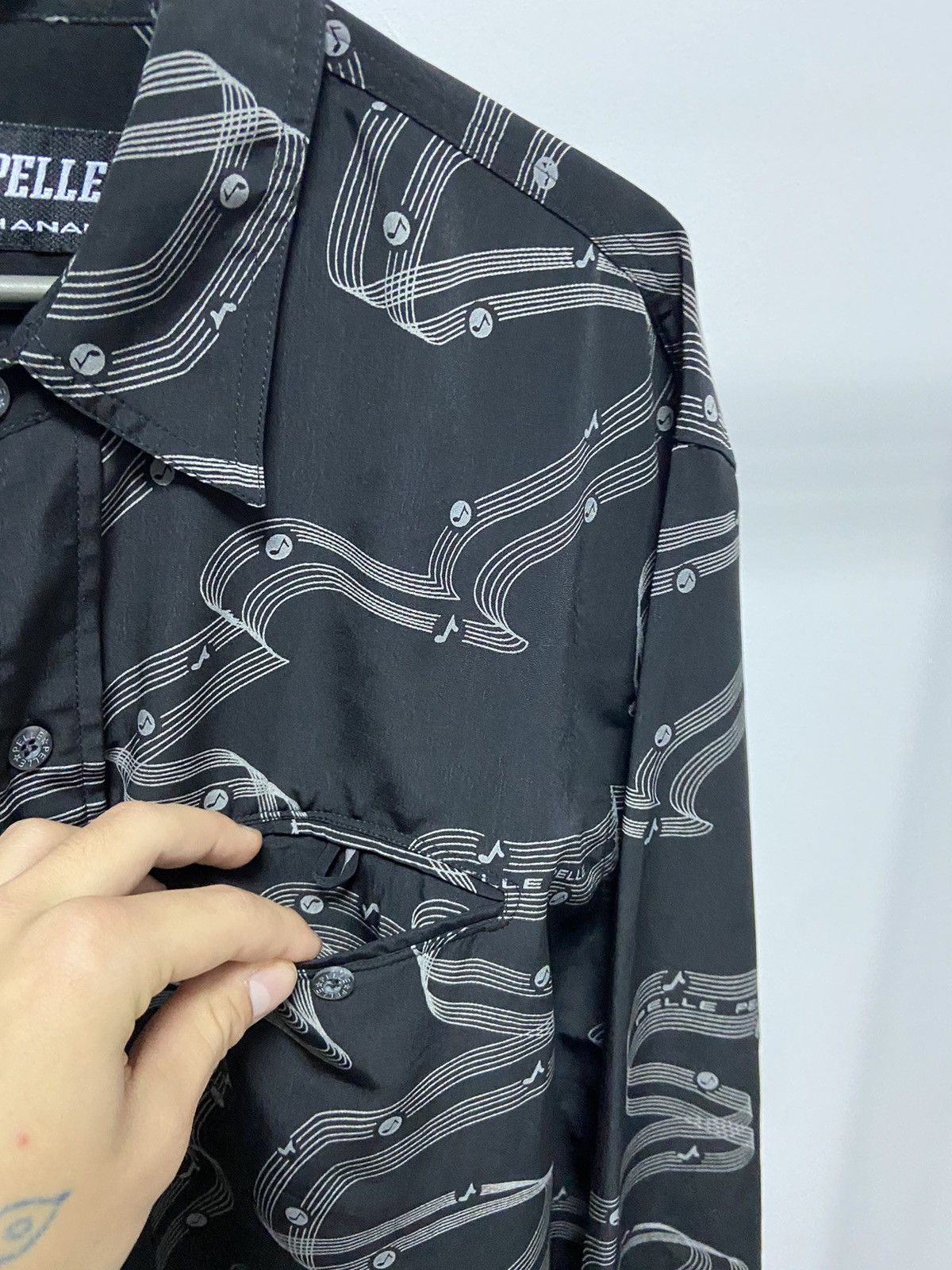 Pelle Pelle × Vintage Pelle Pelle Button Ups shirts overprint vintage Size US M / EU 48-50 / 2 - 6 Thumbnail