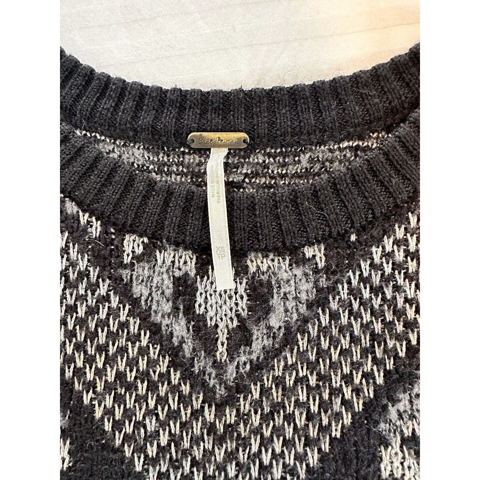 Free People Free People Superstar Boho Sweater Dolman Pullover Size XS Size XS / US 0-2 / IT 36-38 - 7 Thumbnail