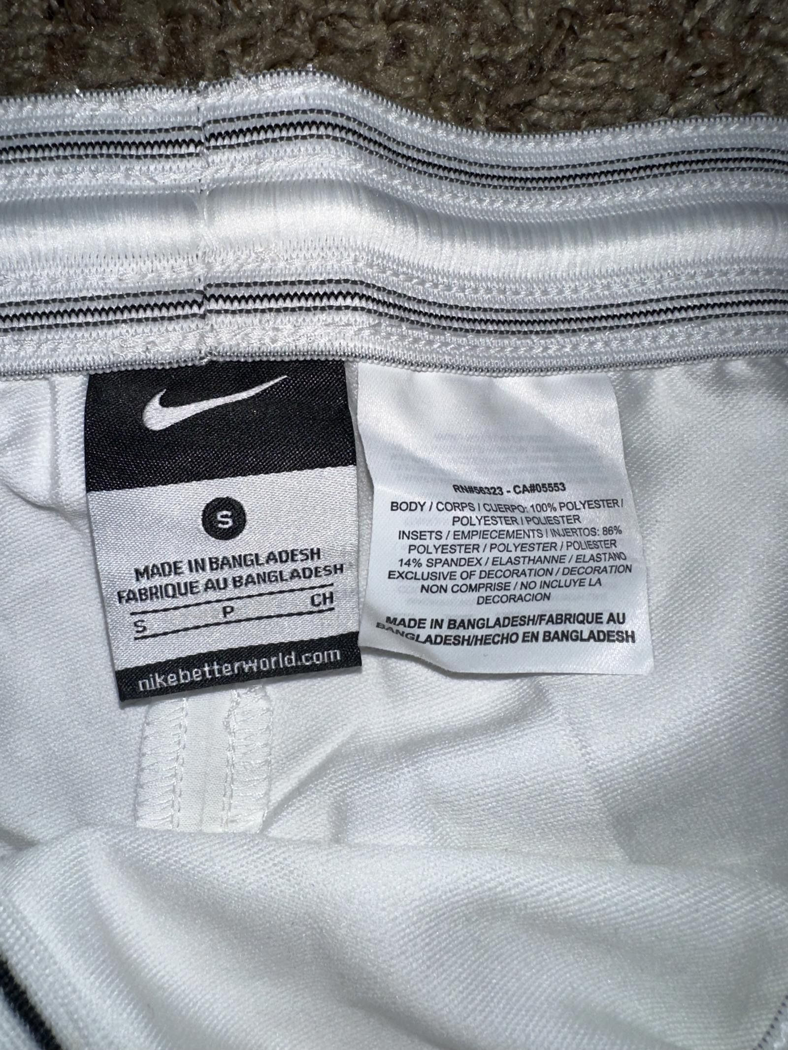 Nike Nike Men’s Woven Dri-Fit Running Short White 2012 Size US 30 / EU 46 - 3 Thumbnail