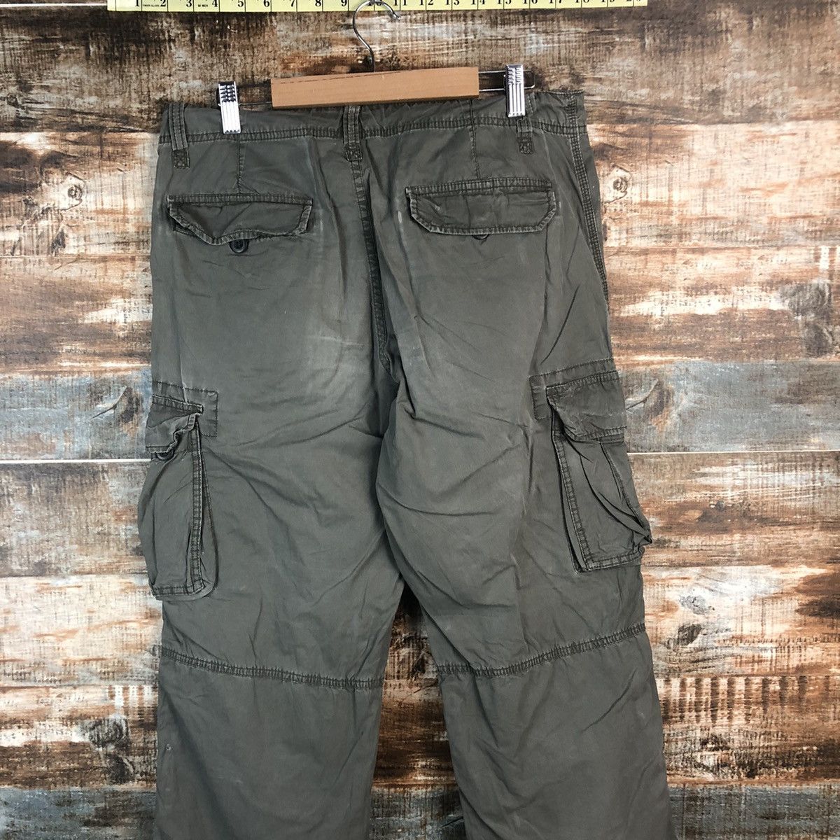 Uniqlo DL Uniqlo Green Cargo Multipocket Pants #C664 Size US 32 / EU 48 - 16 Thumbnail
