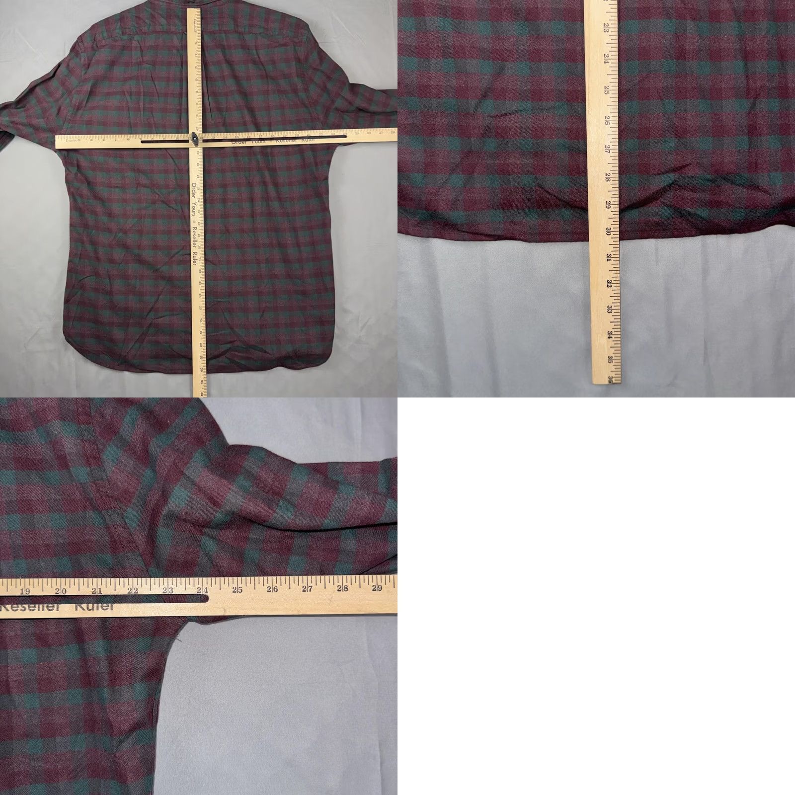 Todd Snyder Todd Snyder Shirt Men's XL Red Green Plaid Flannel Button Front Long Sleeve Size US XL / EU 56 / 4 - 8 Thumbnail
