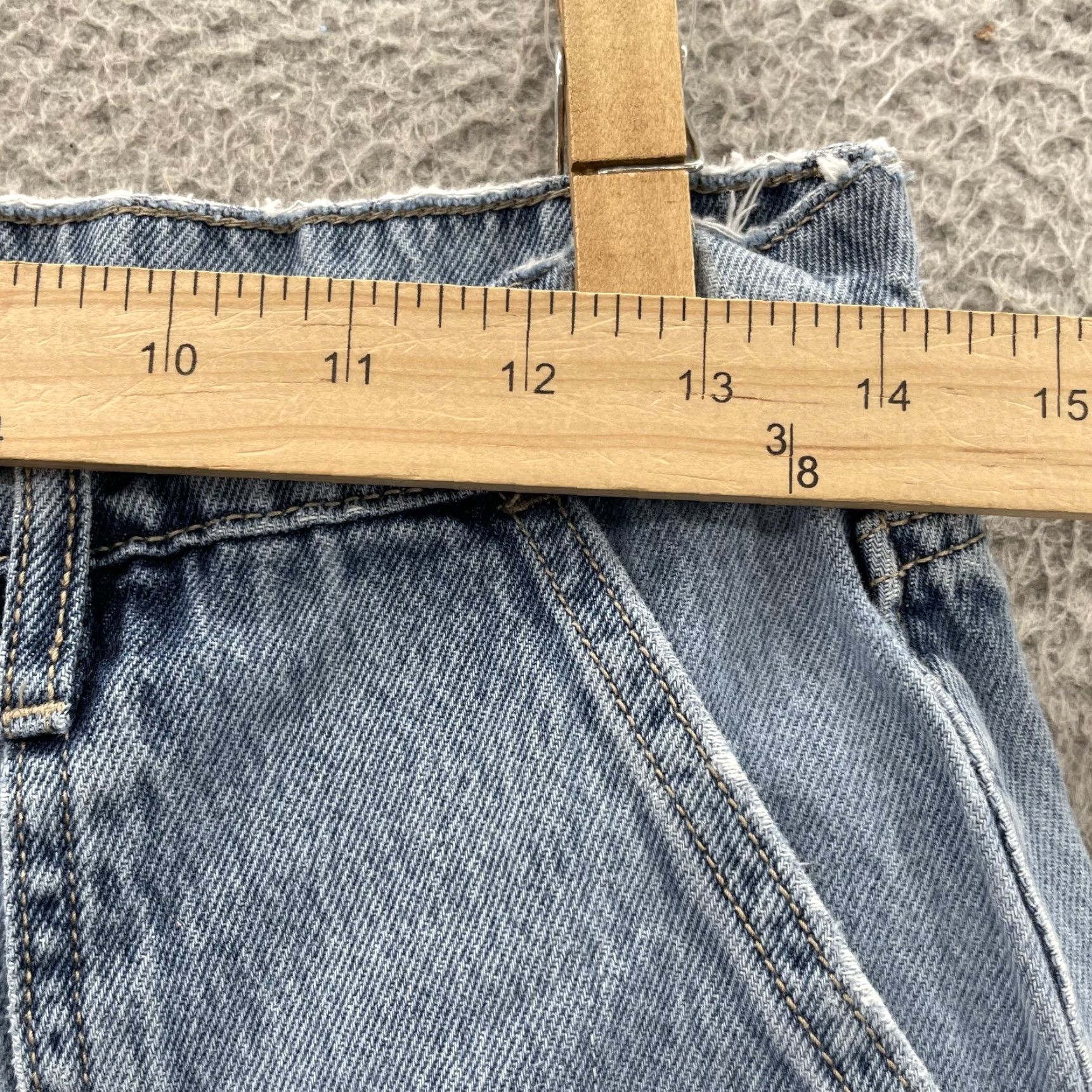 Vintage Hidden Jeans Women's 28 Baggy Cargo Wide Leg Y2k Streetwear Grunge Biker Skater Jeans Womens 28 Blue 90s Grunge Baggy Cargo Wide-Leg Skinny? Size 28" / US 6 / IT 42 - 2 Thumbnail