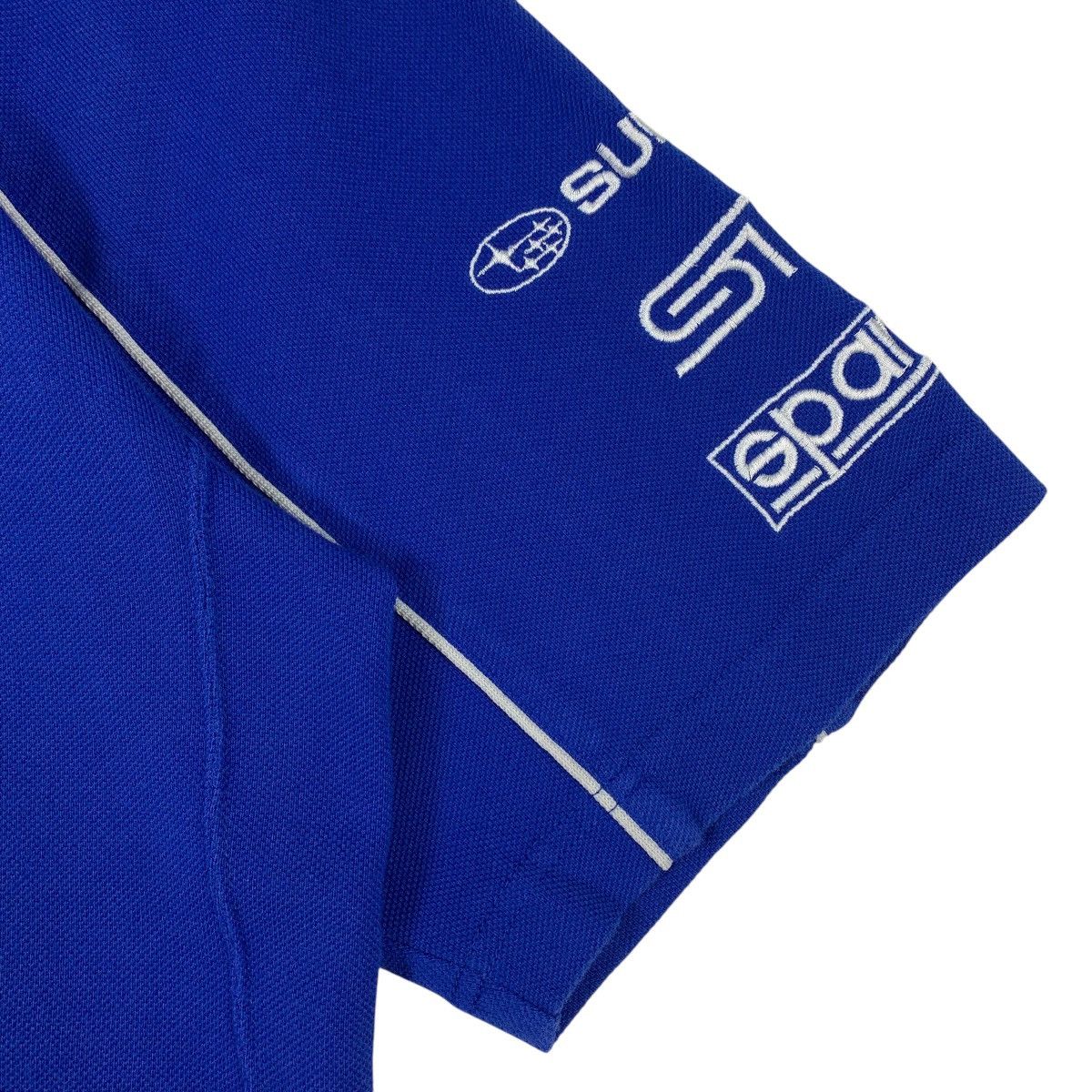 Japanese Brand SUBARU World Rally team Pirelli embroidery logo polo tee Size US L / EU 52-54 / 3 - 6 Thumbnail