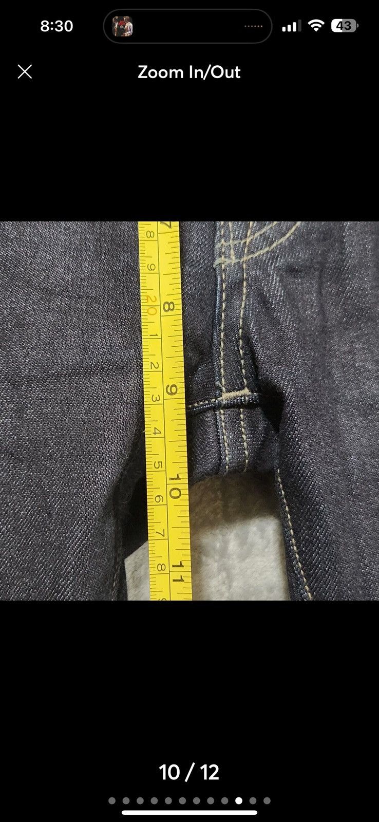 Uniqlo × Vintage Uniqlo Skinny Fit Red Line Selvedge Jeans – (Fits 32x33) Size US 32 / EU 48 - 10 Thumbnail