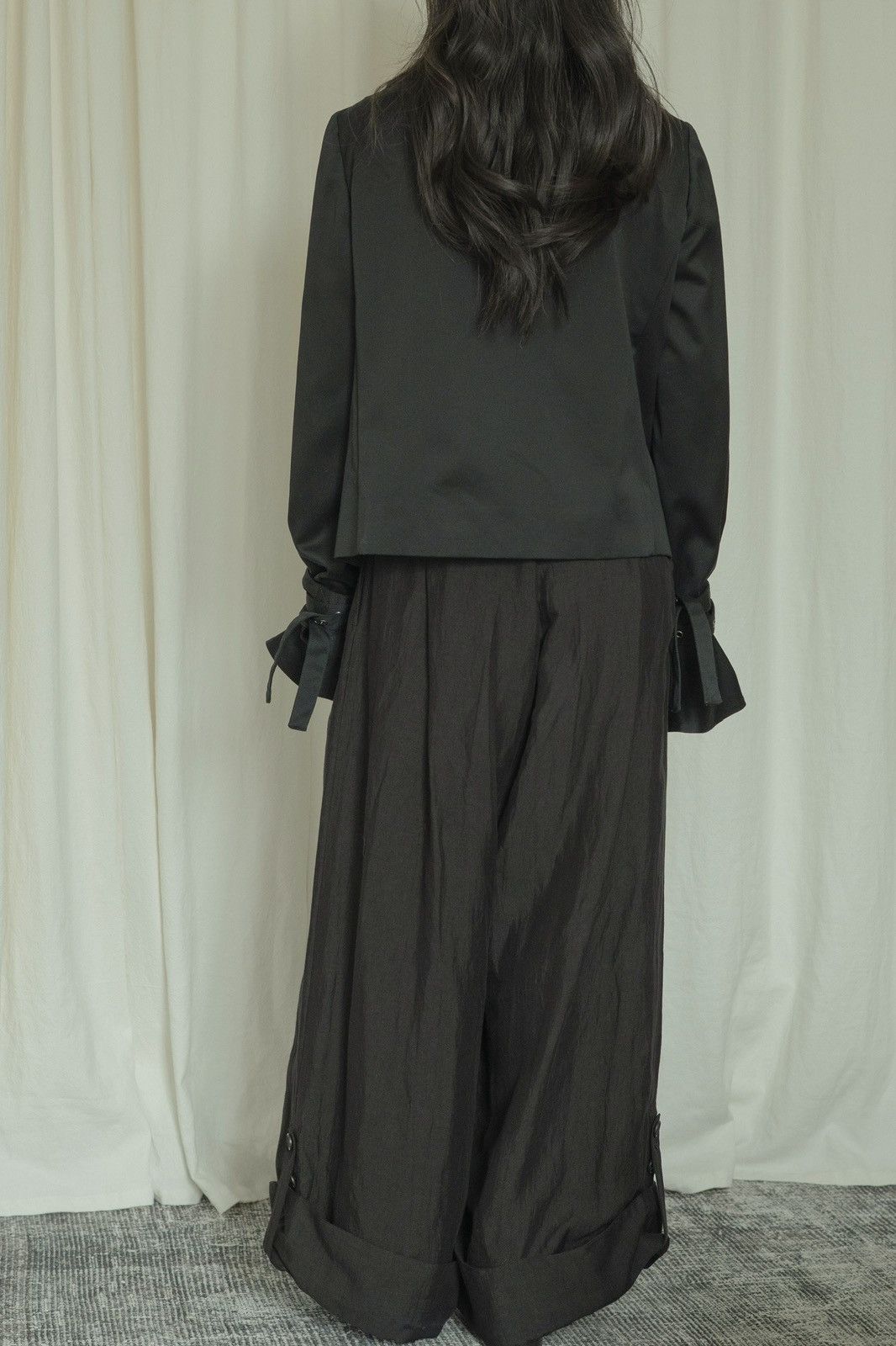 Gucci Gucci by Tom Ford SS2003 Runway Black Buckle Collar Jacket Size M / US 6-8 / IT 42-44 - 10 Thumbnail
