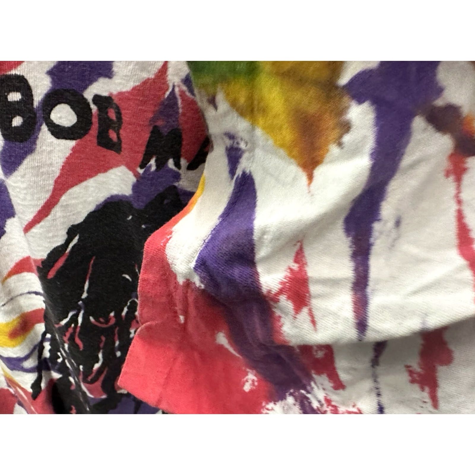 Vintage VINTAGE Bob Marley Shirt Mens XL Tie Dye Reggae Graphic Rare Size US XL / EU 56 / 4 - 5 Thumbnail