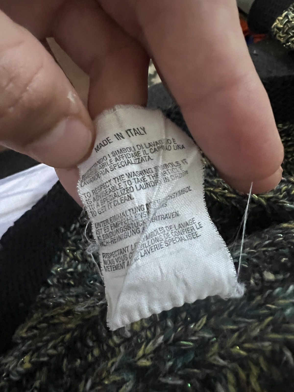 Archive FW95 Jean Paul Gaultier jumper