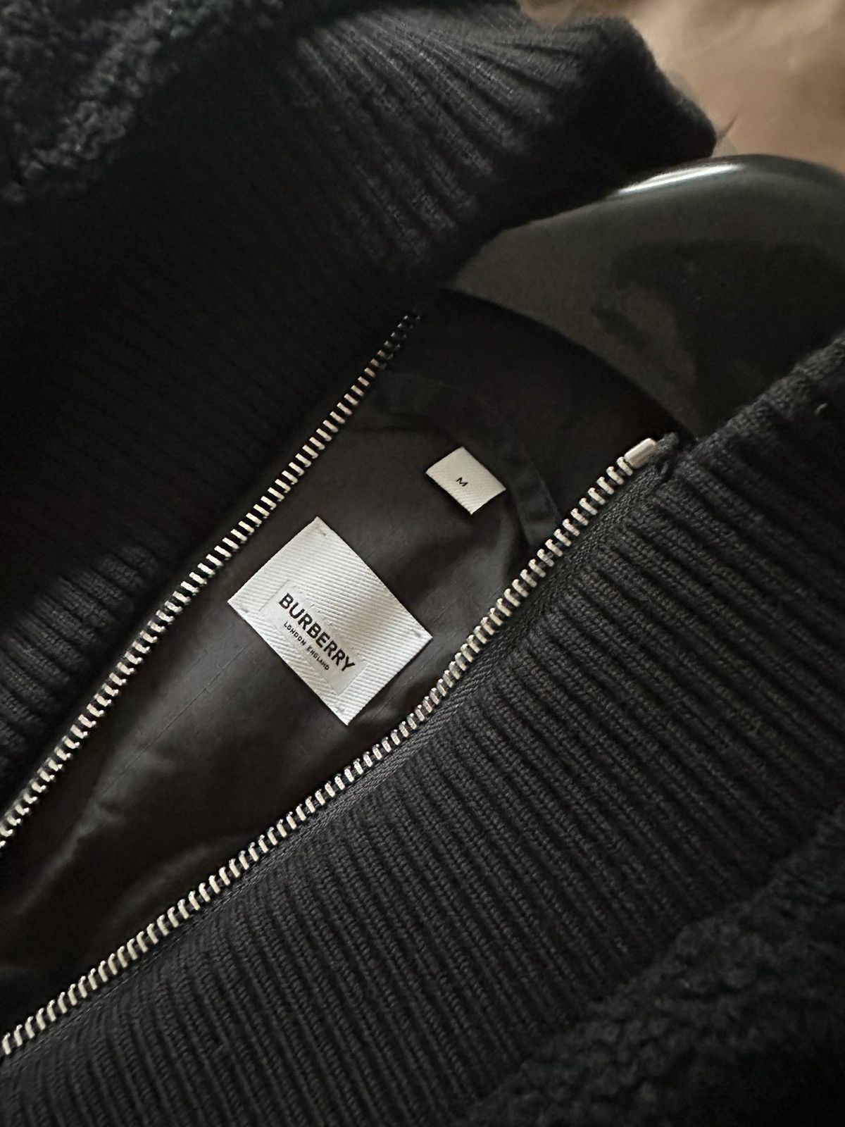 Burberry Burberry Hooded Sherpa Quarter-Zip Size US M / EU 48-50 / 2 - 7 Thumbnail
