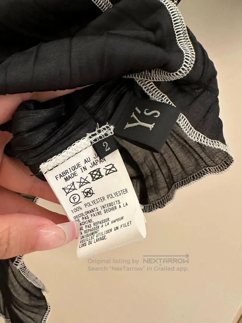 Yohji Yamamoto Yohji Yamamoto High Neck Short Sleeve Top Size US M / EU 48-50 / 2 - 5 Thumbnail