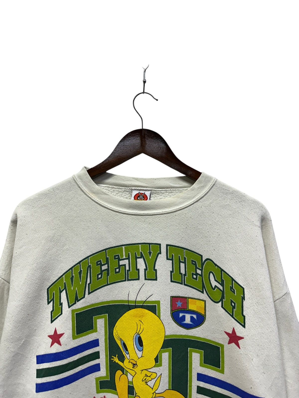 Warner Bros Vintage 90s Looney Tunes Tweety Tech Usa Size US XL / EU 56 / 4 - 2 Thumbnail
