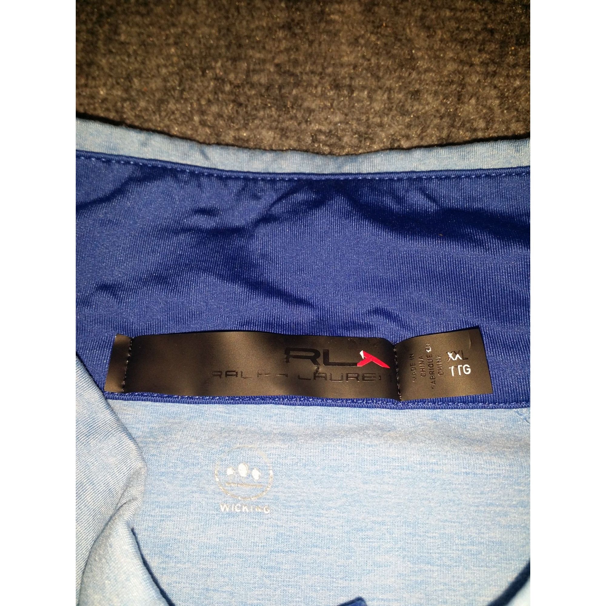 RLX Ralph Lauren RLX Ralph Lauren Pullover Shirt Men Sz XXL Blue US Open 2020 Size US XXL / EU 58 / 5 - 6 Thumbnail