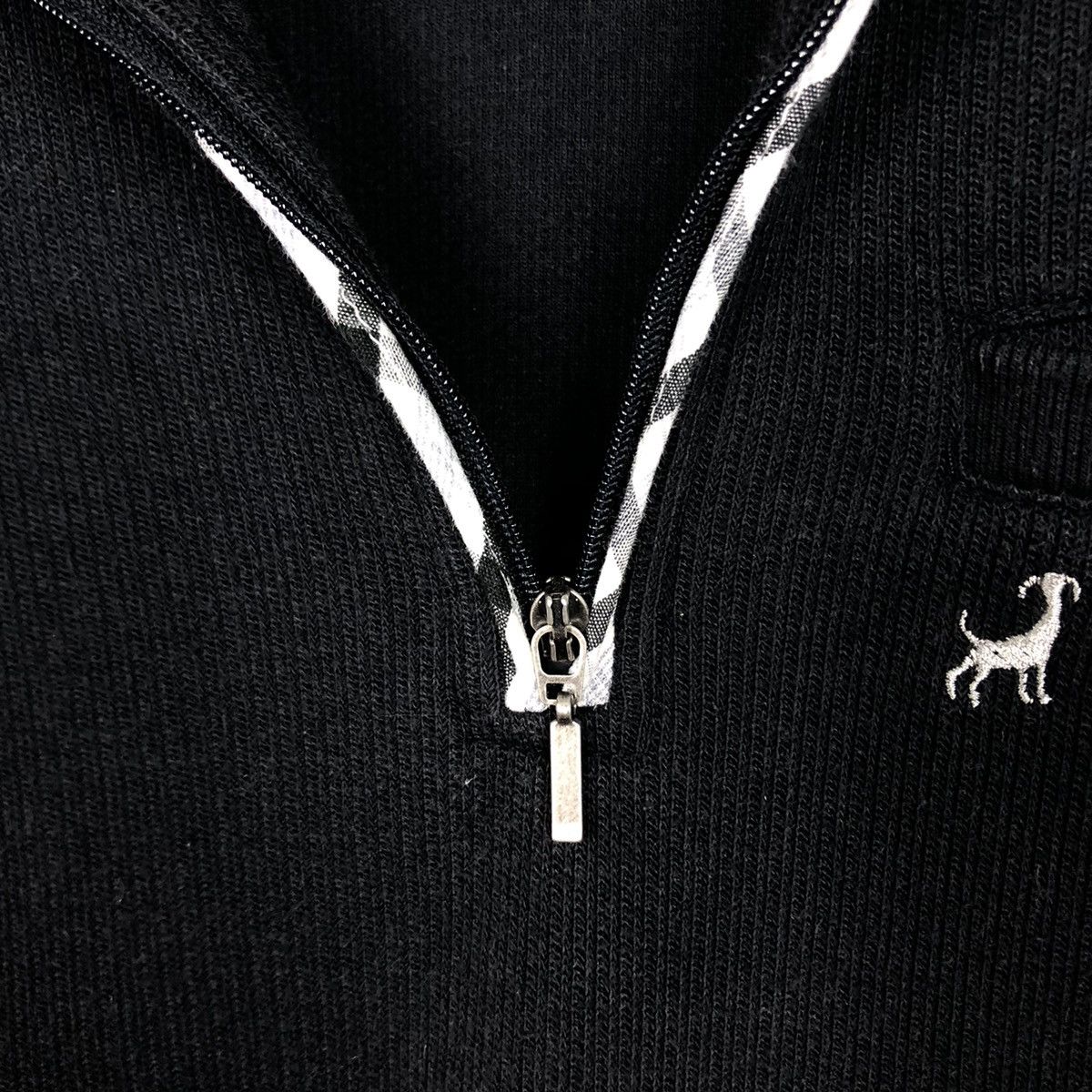 Japanese Brand × Michiko Koshino London × Vintage 📌Vintage Half Zipper Collar Sweatshirt Michiko London Jeans Size US L / EU 52-54 / 3 - 15 Thumbnail