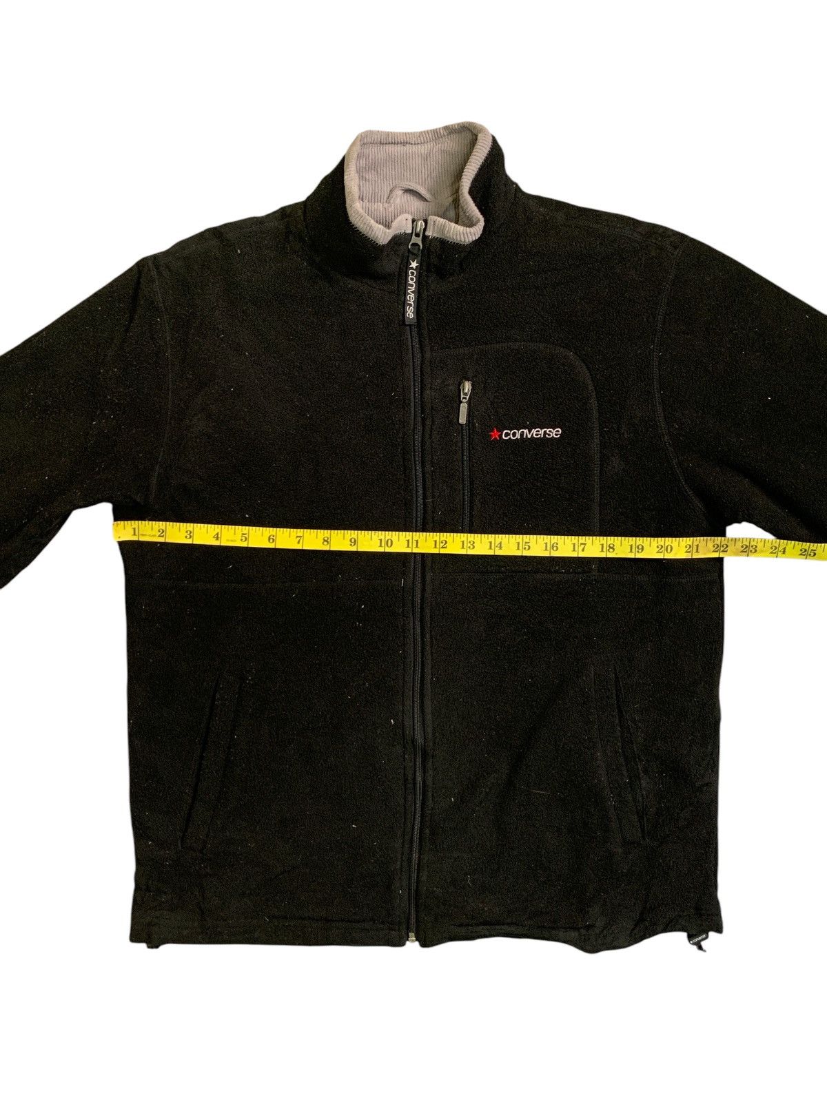 Converse Rare Design Vintage Converse Fleece Jackets Size US M / EU 48-50 / 2 - 9 Thumbnail