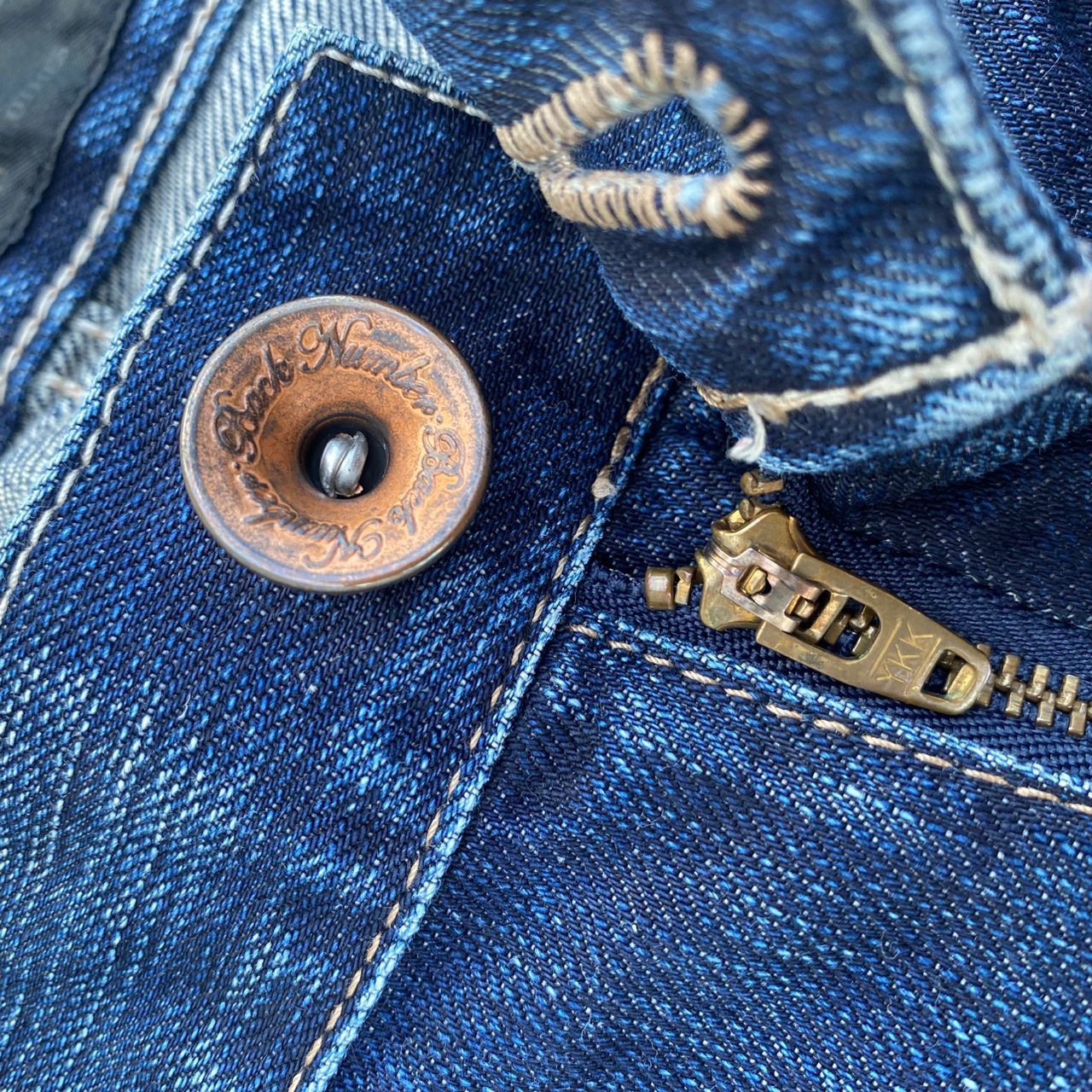 If Six Was Nine Vintage Back Number Black Label Distressed Denim Size US 32 / EU 48 - 19 Thumbnail
