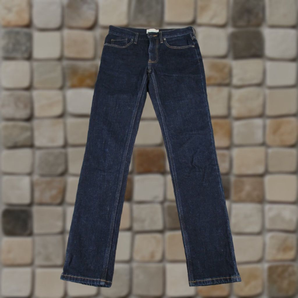 Everlane Everlane Jeans Mens 30 Dark Wash Denim Slim Fit 30X33 Blue Jeans Slim 30 Regular Mens 90s? Size US 30 / EU 46 - 1 Thumbnail