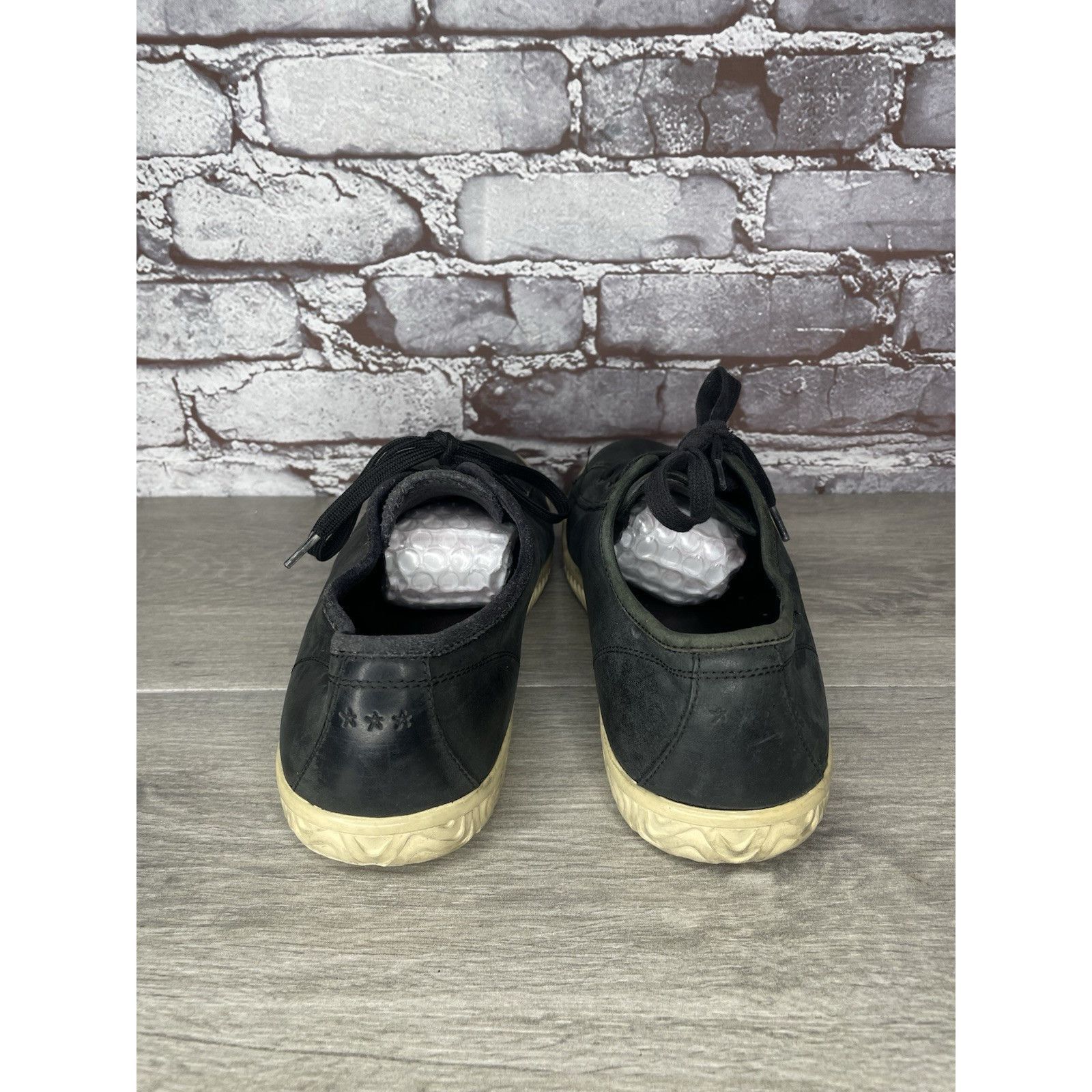 John Varvatos John Varvatos Hattan Black Leather Low Top Lace Sneakers Sho Size US 9 / EU 42 - 5 Thumbnail