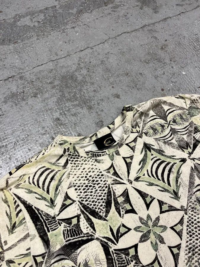 Designer × Just Cavalli × Vintage 2000s Cavalli Square Rosary T-Shirt Size US XS / EU 42 / 0 - 4 Thumbnail