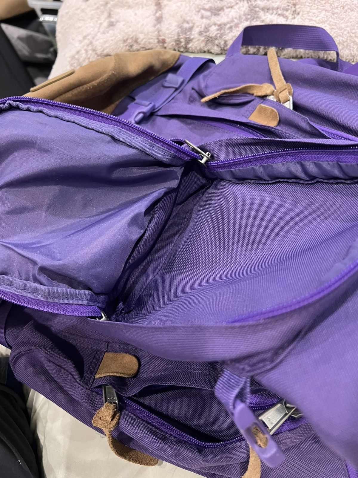 Supreme 2006 Paranoia Purple 20th Box Logo Backpack Size ONE SIZE - 10 Thumbnail