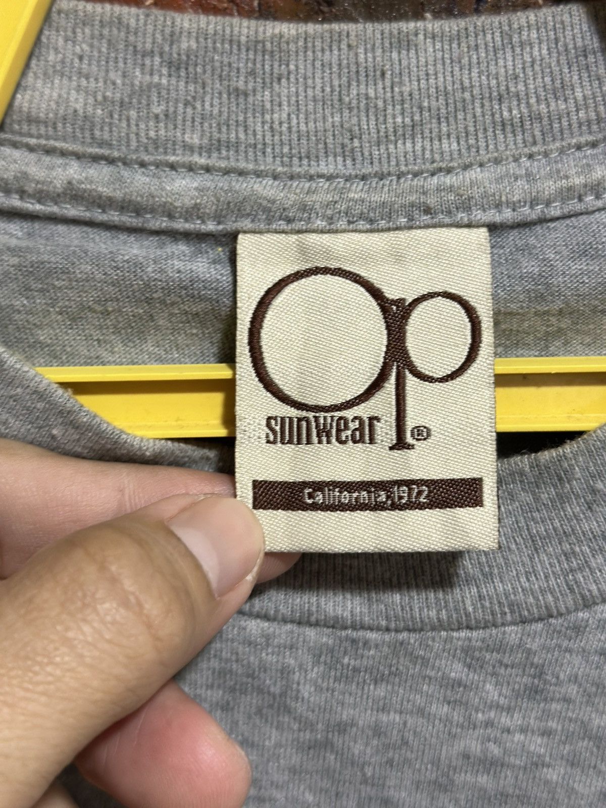 Ocean Pacific × Vintage Vintage Double Layer Ocean Pacific Sunwear Faded Tee Size US M / EU 48-50 / 2 - 6 Thumbnail