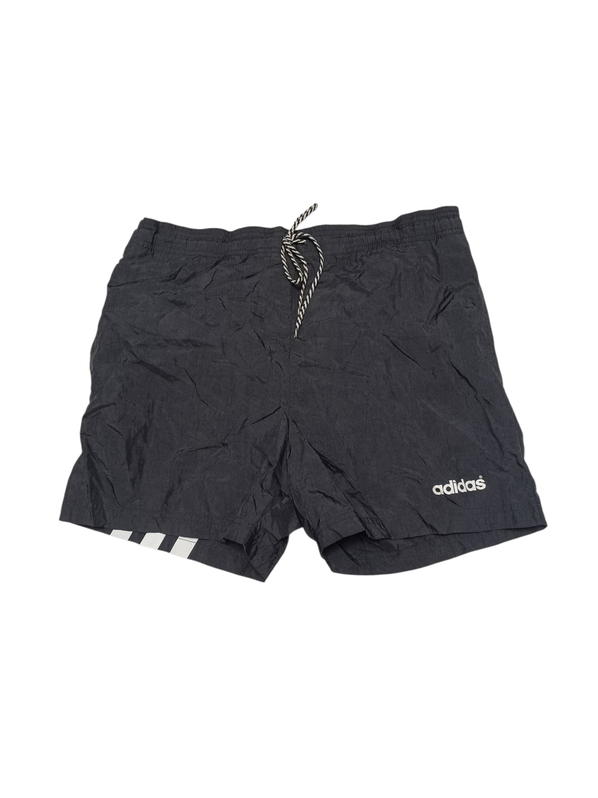 Adidas ADIDAS VINTAGE NYLON 90S BIGLOGO SHORTS SPORTSWEAR Size US 30 / EU 46 - 2 Thumbnail