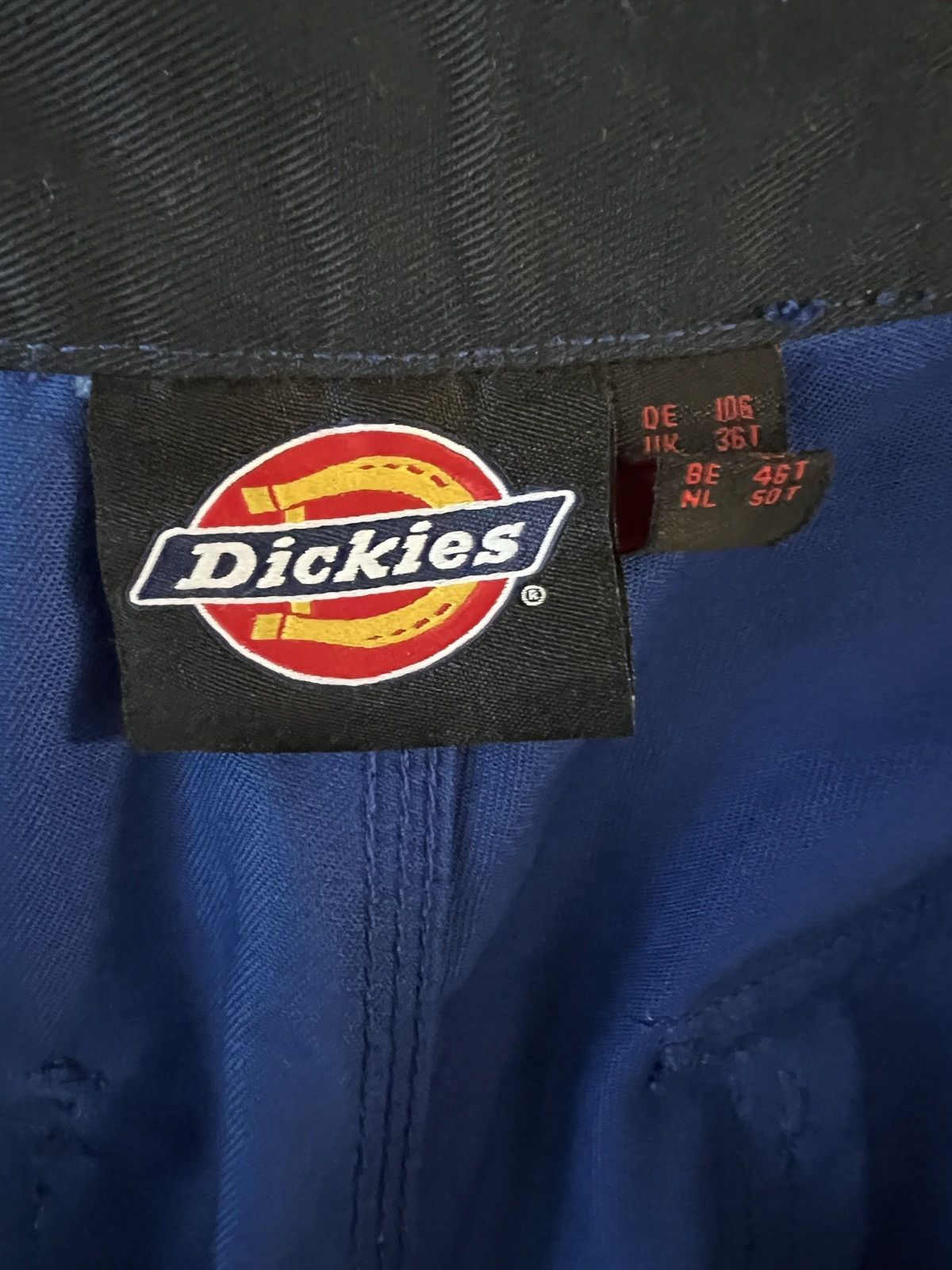 Dickies Dickies work pants blue and black size XL drip drill sk8 Size US 37 - 6 Thumbnail