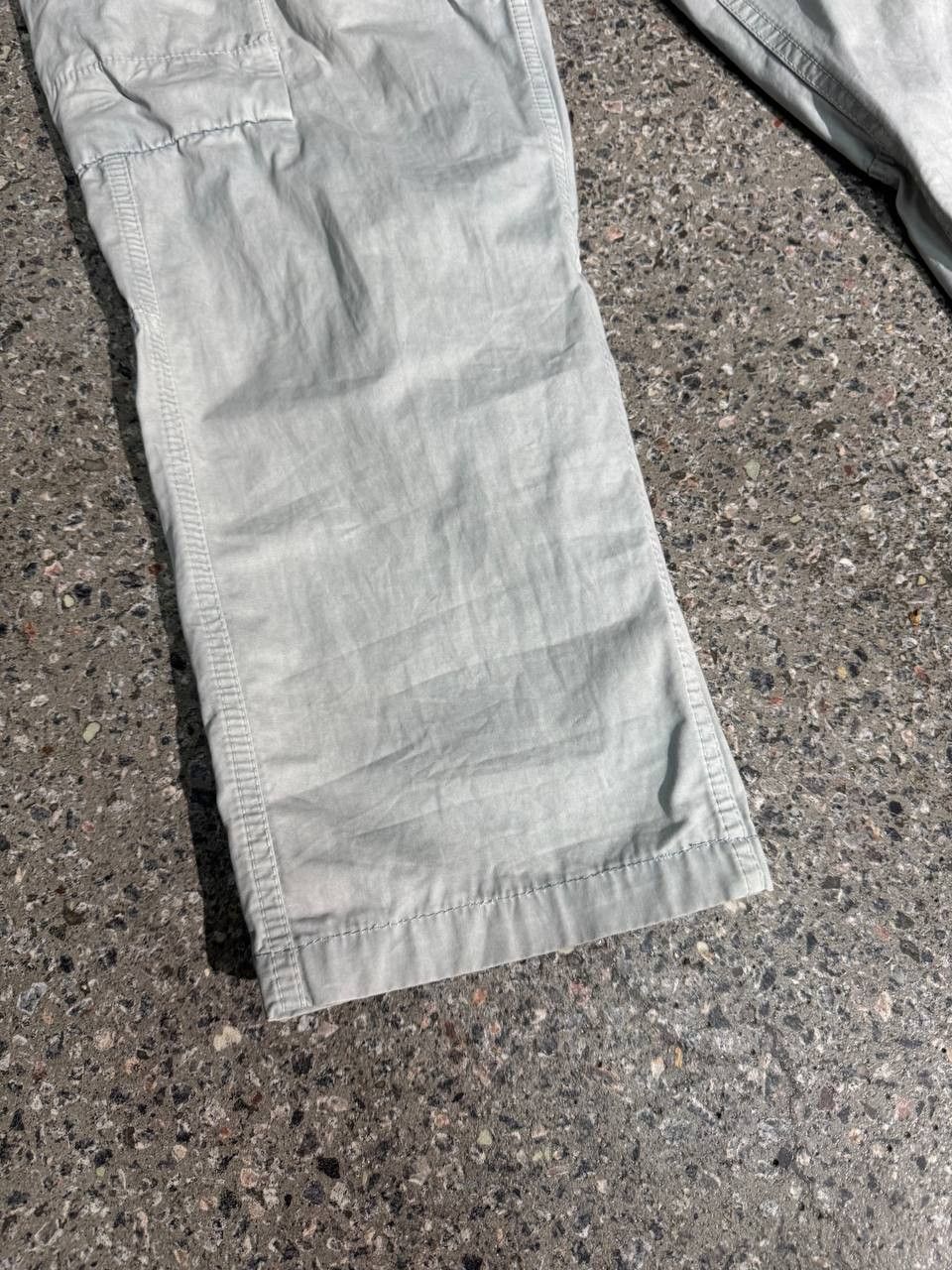 Stone Island Stone Island Garment Dyed Light Blue Cargo Pants Size US 33 - 6 Thumbnail
