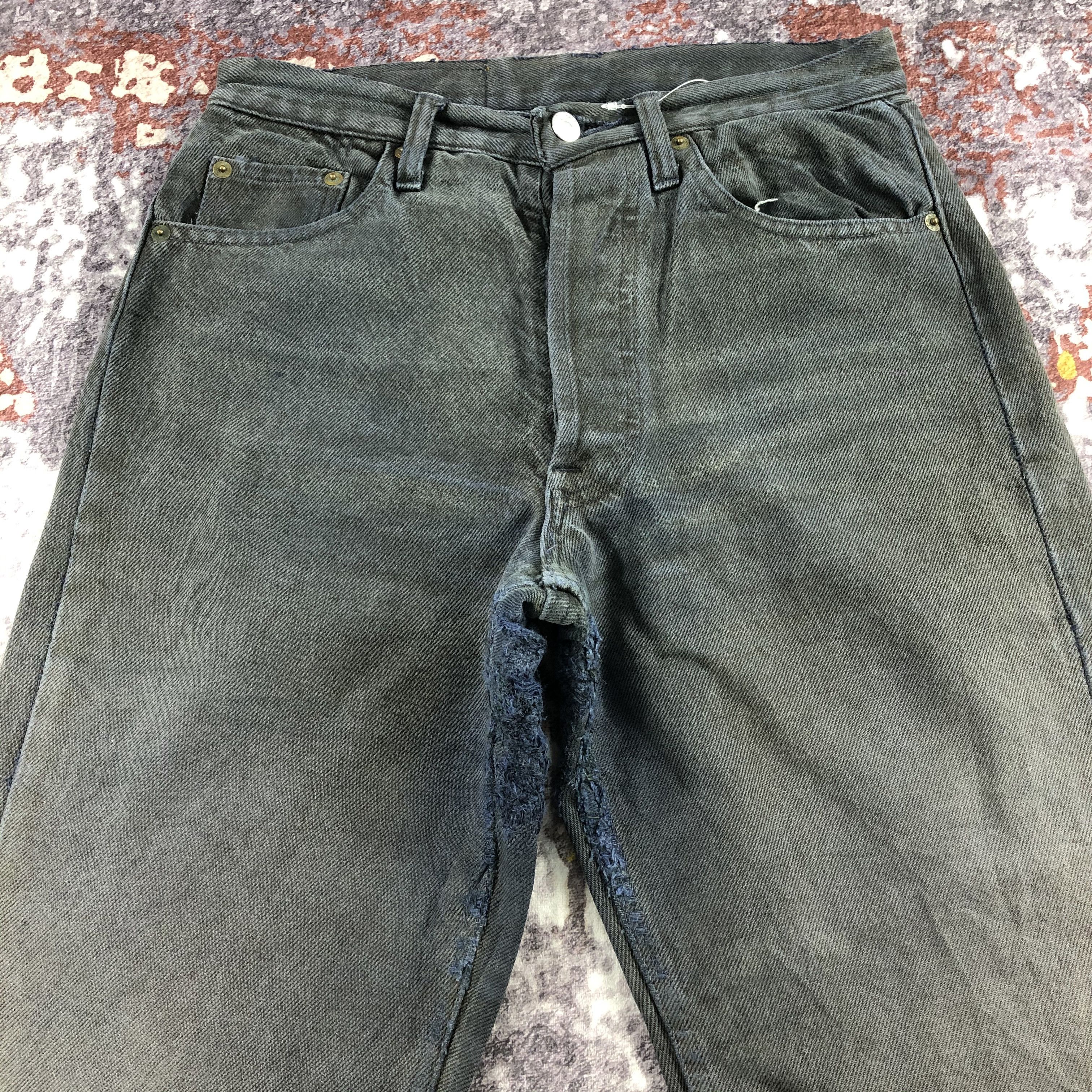 Levi's × Vintage Vintage 90s Sunfaded Levis 501 Jeans-JM2517 Size US 28 / EU 44 - 3 Thumbnail