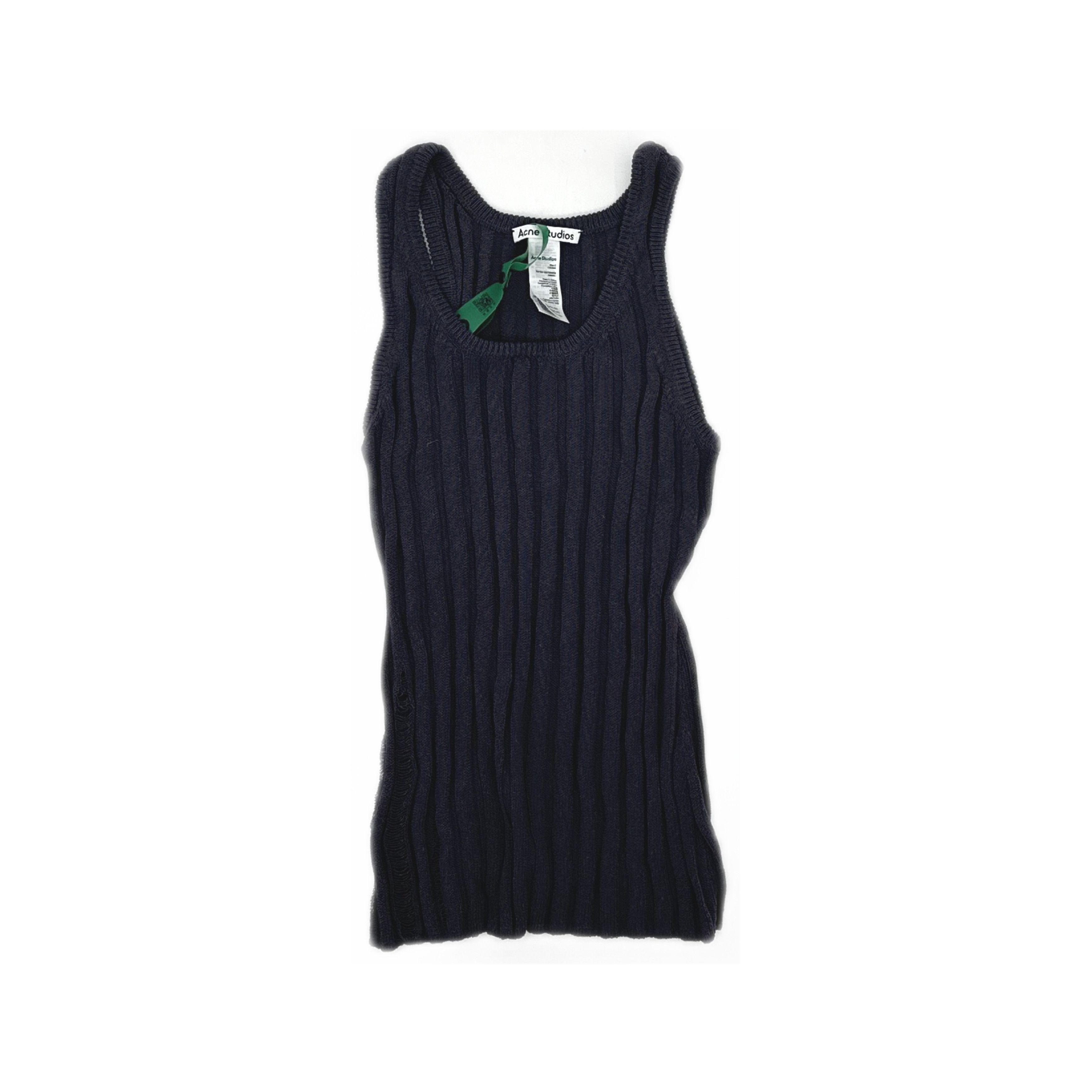 Acne Studios Acne Studios Ribbed Tank Top Size S Size S / US 4 / IT 40 - 1 Thumbnail