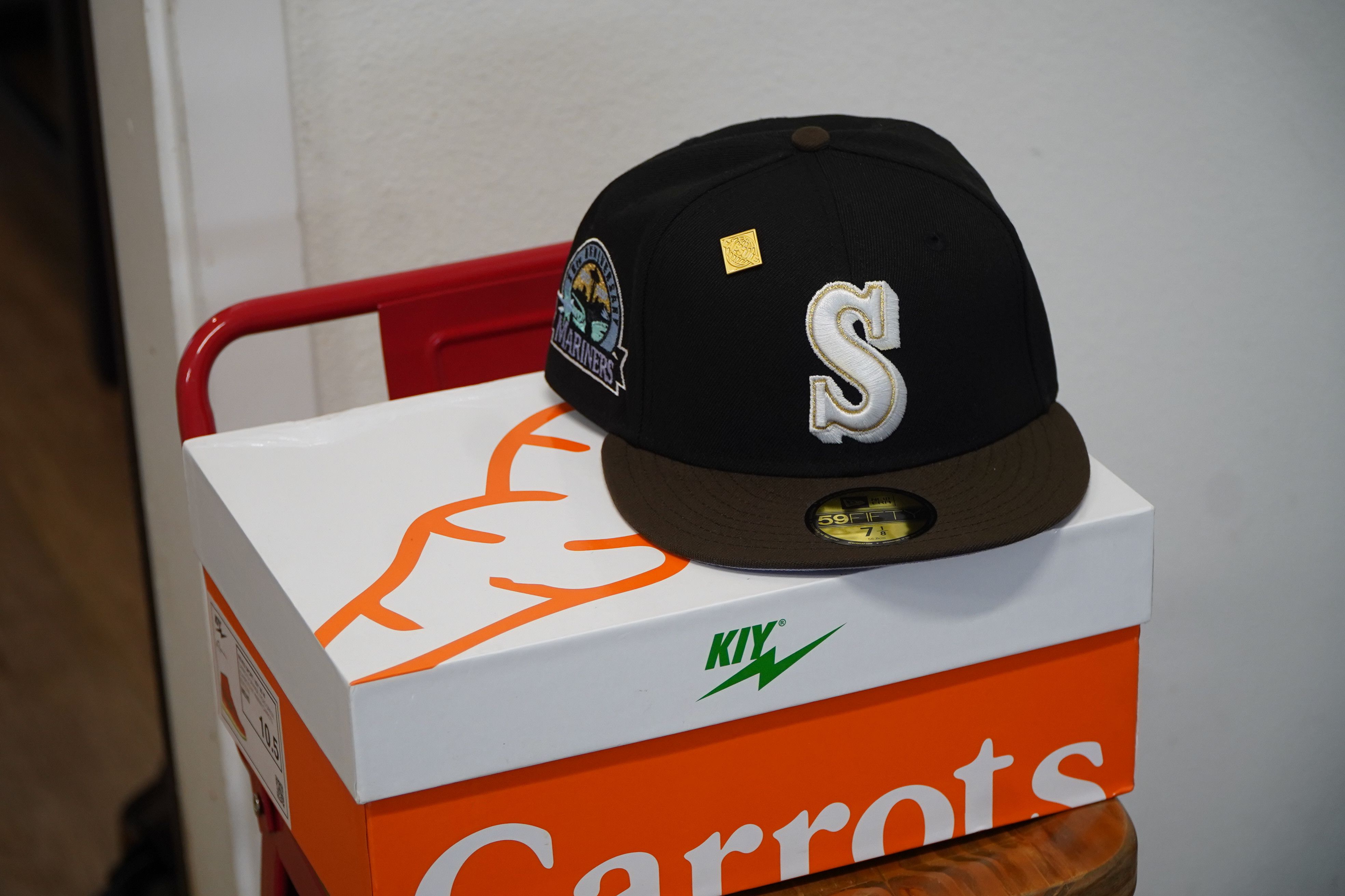 New Era Seattle Mariners New Era - 7 1/8 Size ONE SIZE - 1 Thumbnail