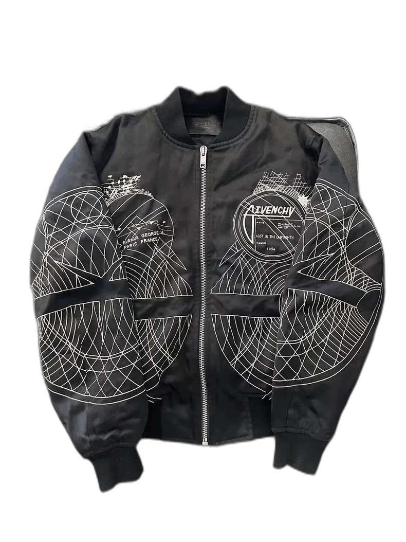 Givenchy Givenchy Givenchy Embroidered Bomber Jacket for Sale -2507 Size US M / EU 48-50 / 2 - 1 Thumbnail