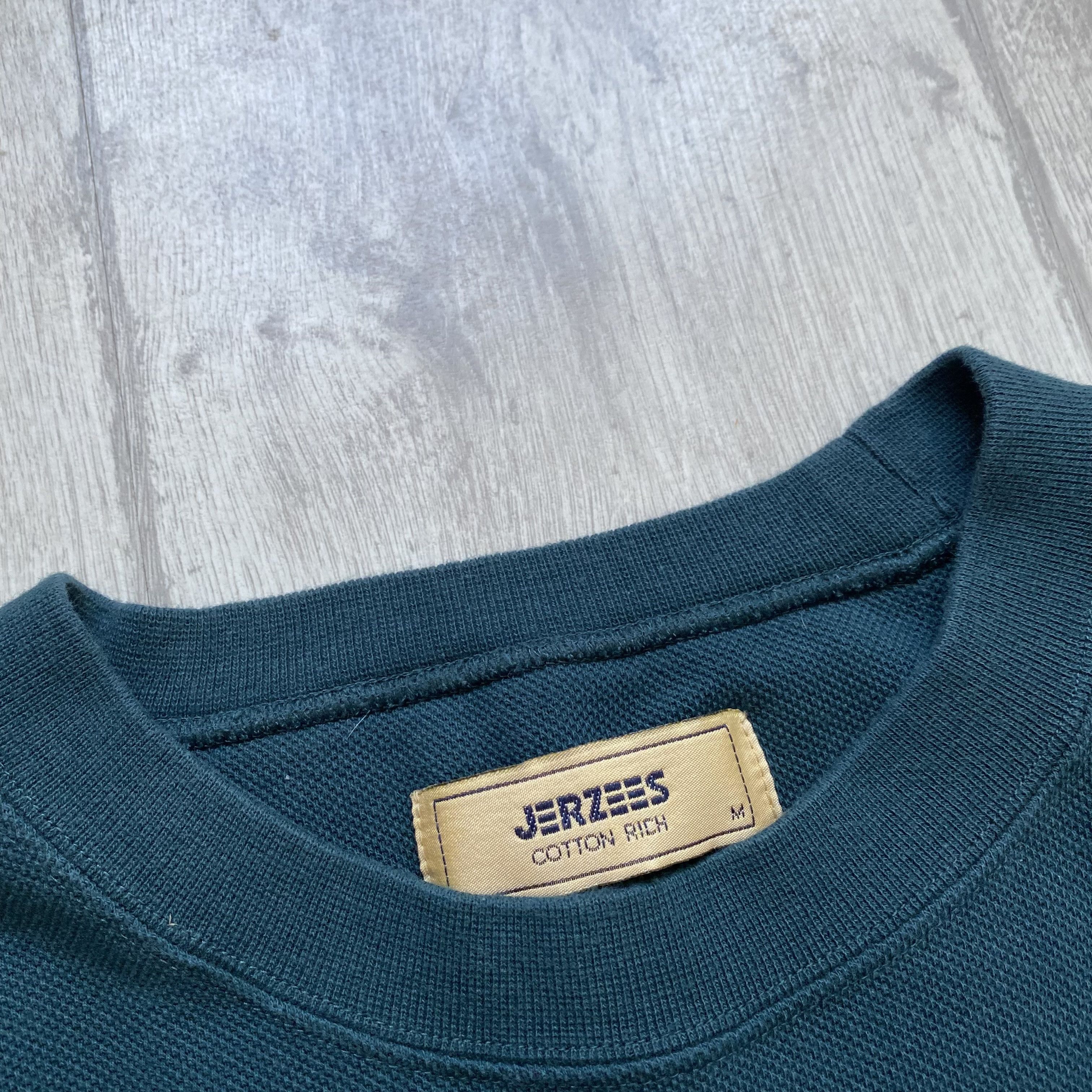 Caterpillar 🚜 Vintage 90s Caterpillar CAT heavy Longsleeve Sweatshirt Size US M / EU 48-50 / 2 - 5 Thumbnail