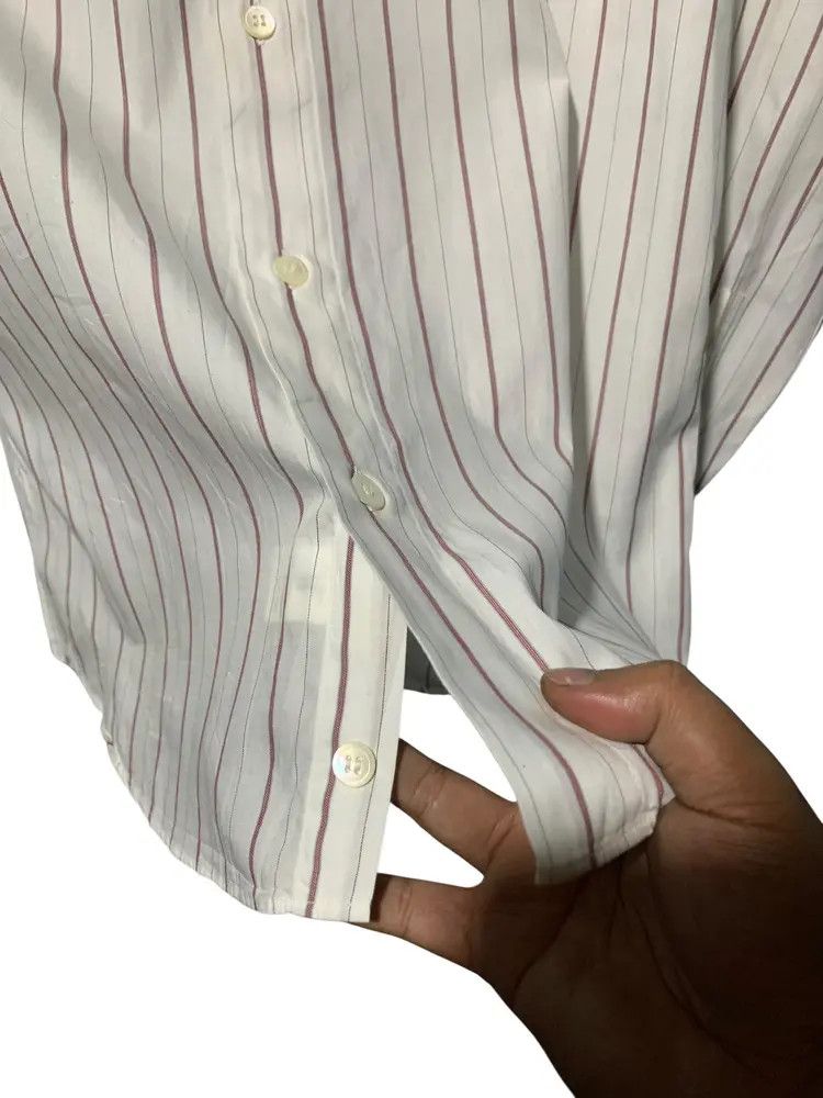 Issey Miyake Issey Miyake IM stripe mandarin shirt Size US M / EU 48-50 / 2 - 4 Thumbnail