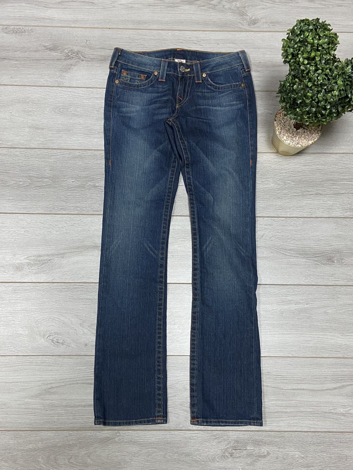 True Religion Low rise True Religion Johnny Y Jeans horse shoe Size 28" / US 6 / IT 42 - 3 Thumbnail