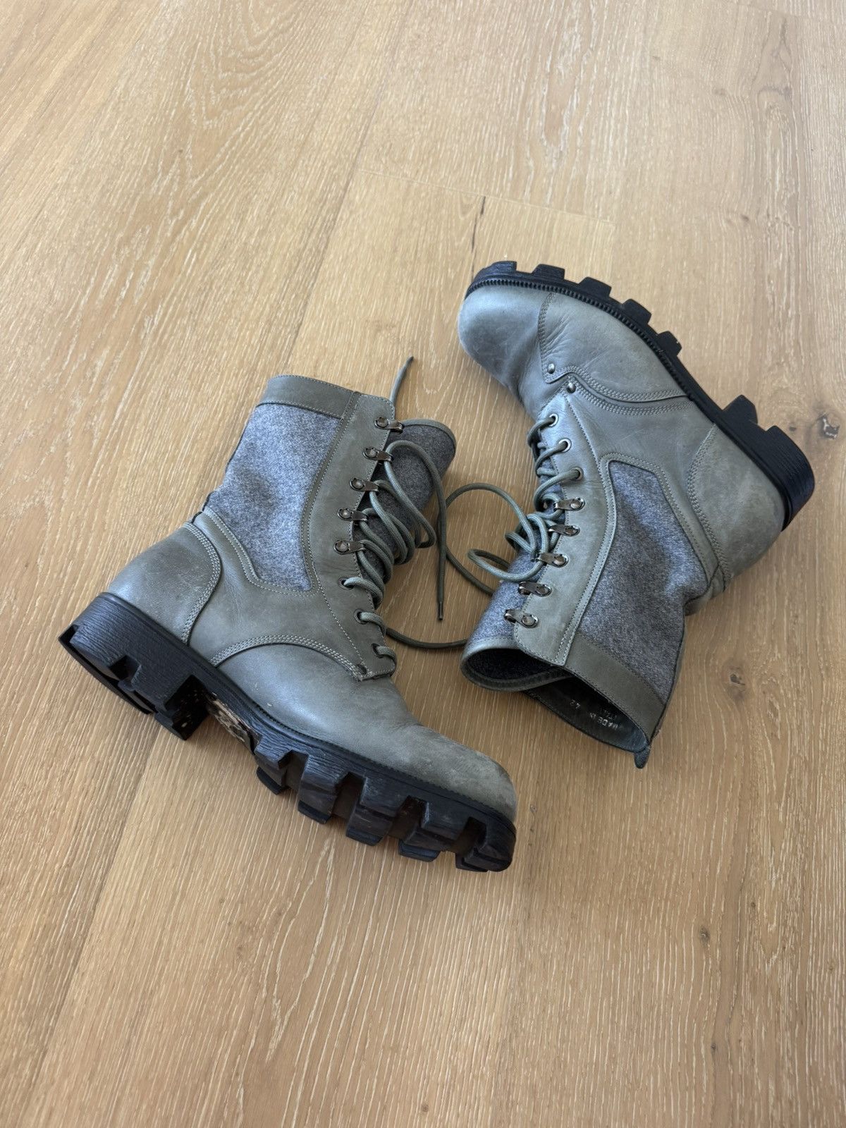 希少Maison Margiela combat boots archive41 Maison Margiela Combat Boots | Grailed