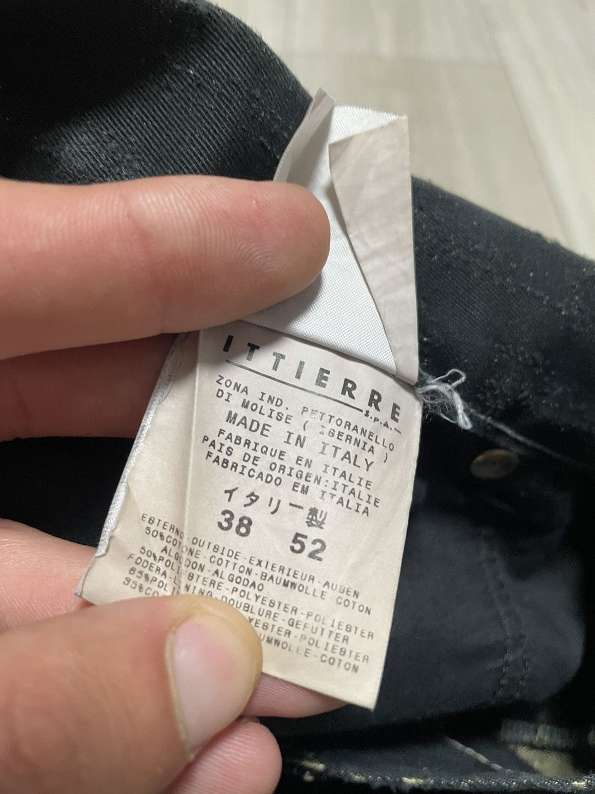 Versace Jeans Couture Vintage Trashed Gianni Versace Monogram Jeans Size US 38 / EU 54 - 15 Thumbnail