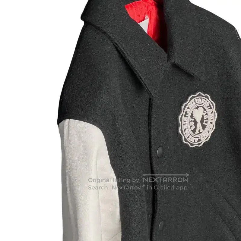 AMI AMI Color Block Wool Logo Jacket for Men . Size US S / EU 44-46 / 1 - 6 Thumbnail