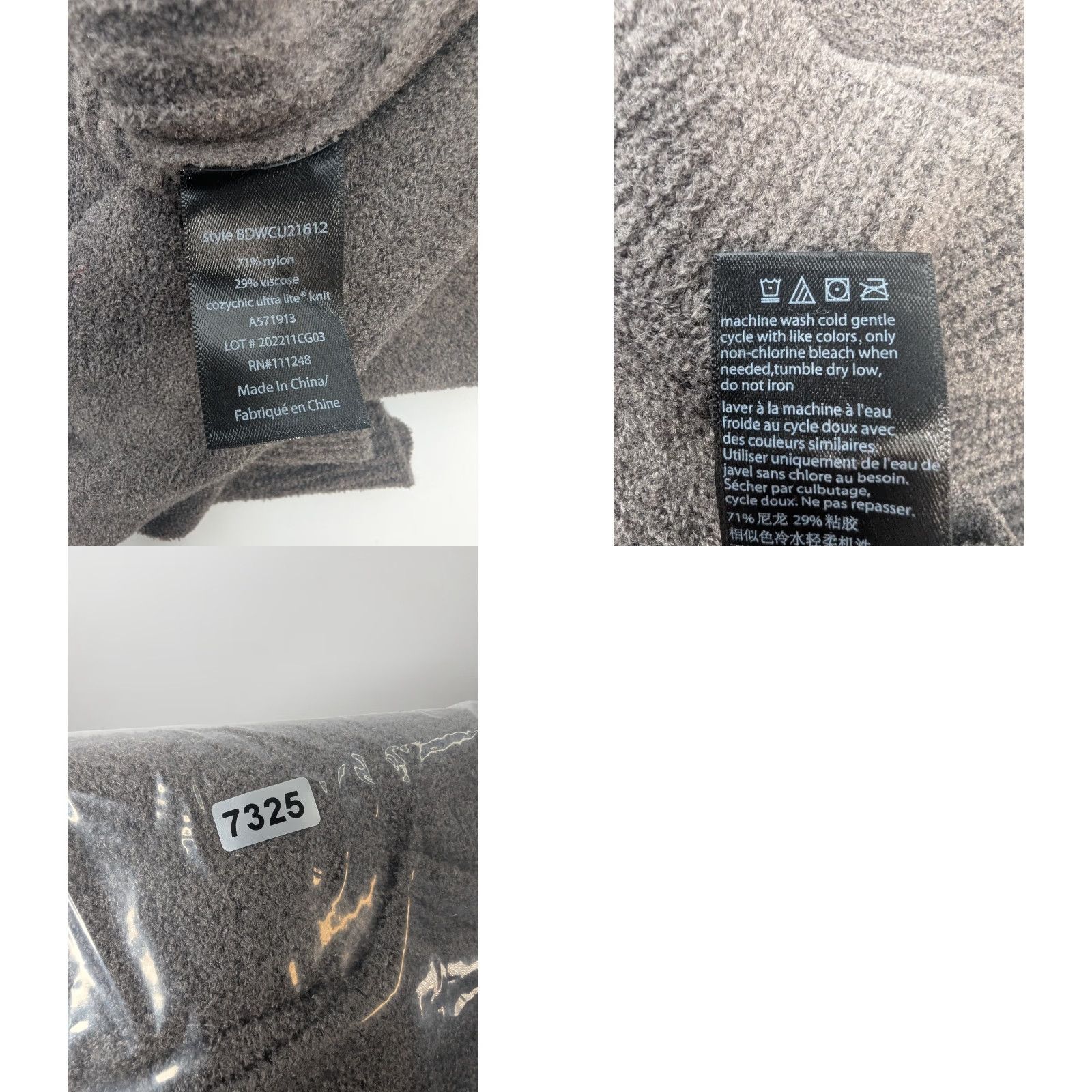 Vintage Barefoot Dreams CozyChic Ultra Lite V-Neck Tunic Sweater M Brown Women Long Sleeve Casual Classic Designer Beach Coastal Grandma Sleepwear Top Shirt Size M / US 6-8 / IT 42-44 - 8 Thumbnail